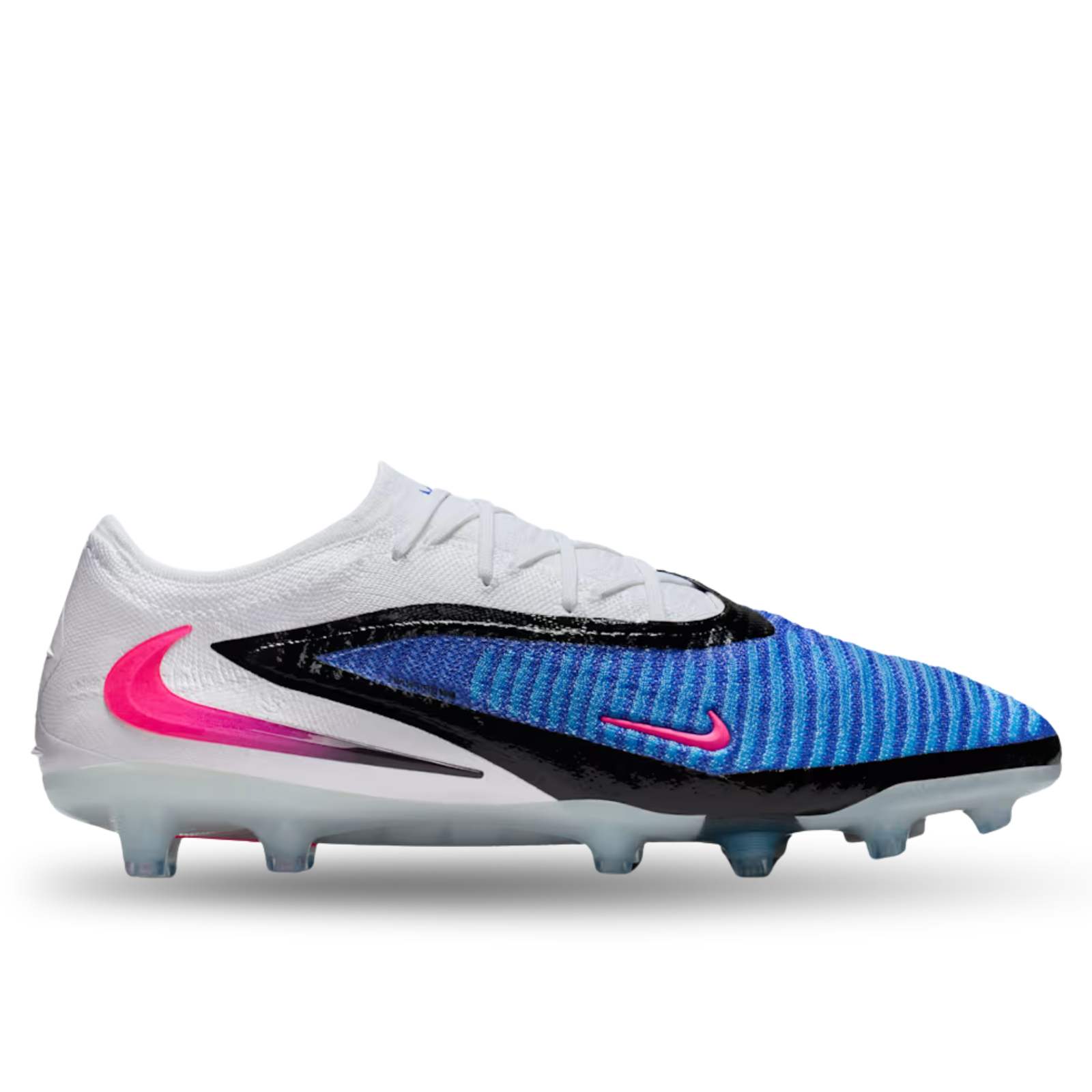 Nike Phantom 6 Low Elite AG-Pro Soccer Cleats (Racer Blue/Pink Blast/White)