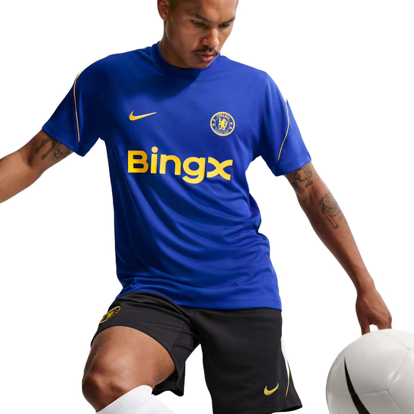 Nike Chelsea Strike Jersey 26/27 (Bright Royal/Gold)