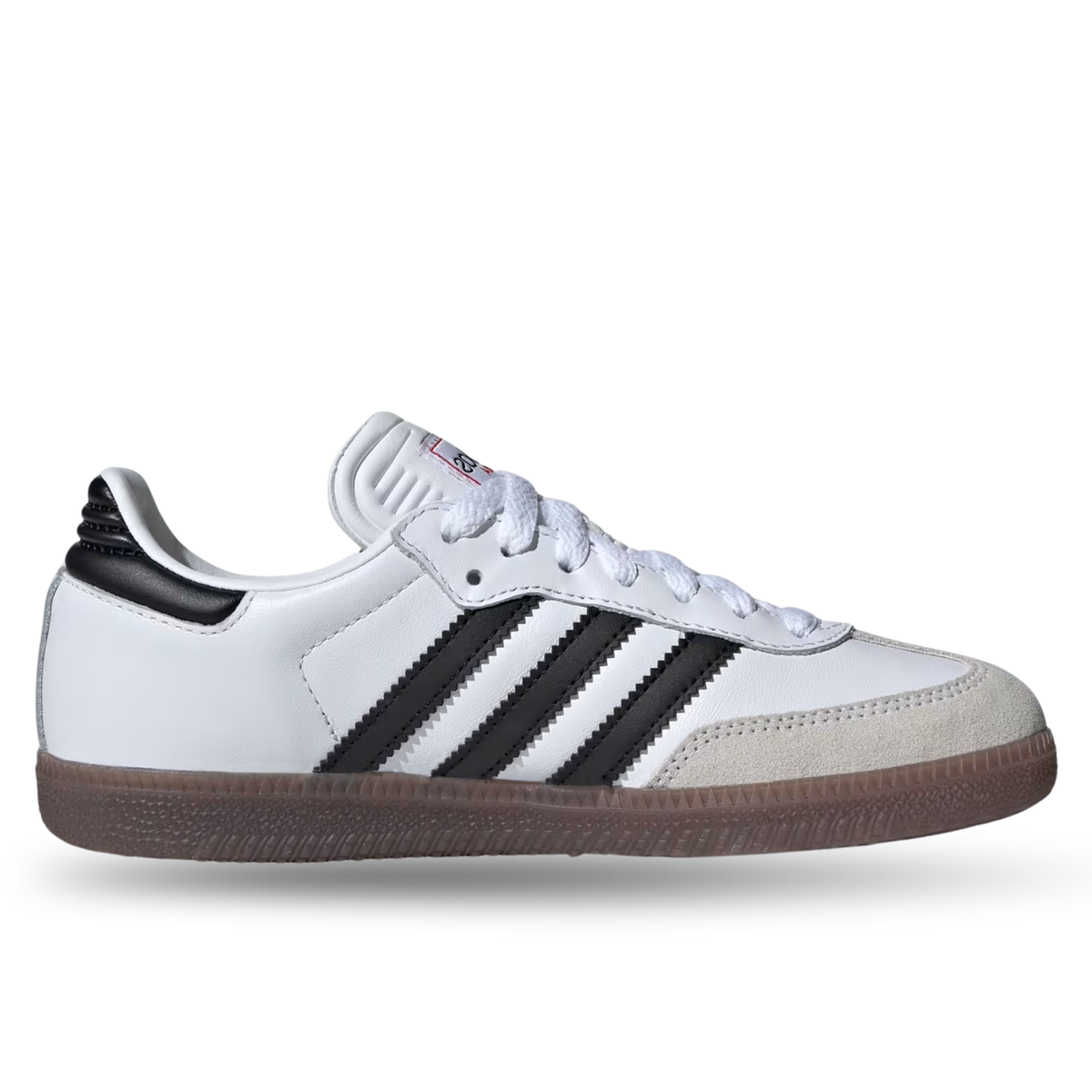 adidas Youth Jr. Samba Soccer Shoes (White/Black)
