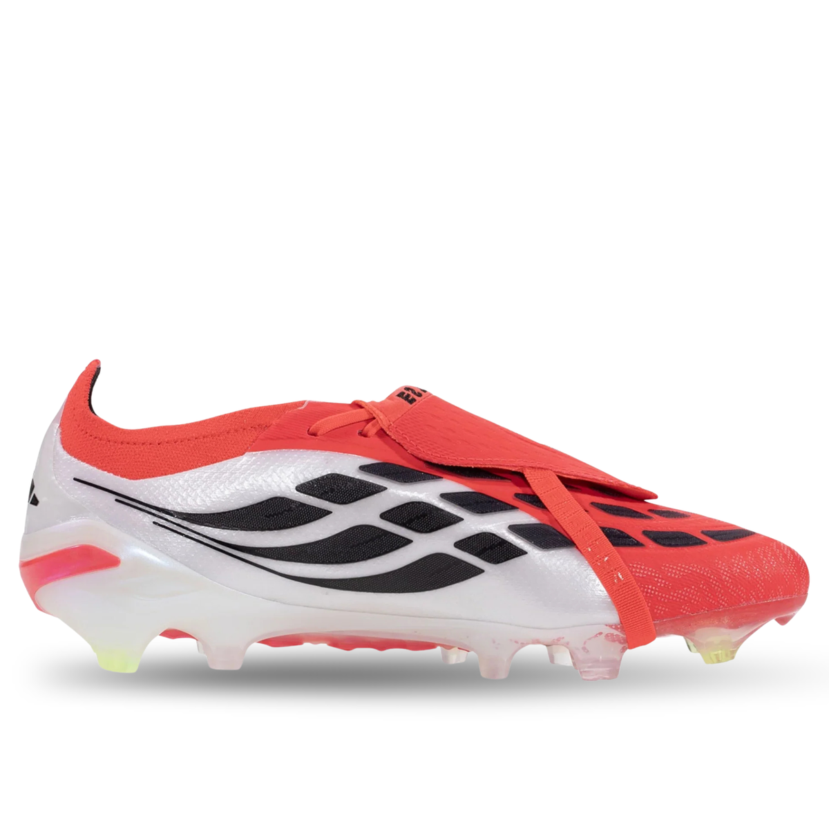 adidas Predator Elite FT Firm Ground Soccer Cleats (Lucid Red/Black/White)