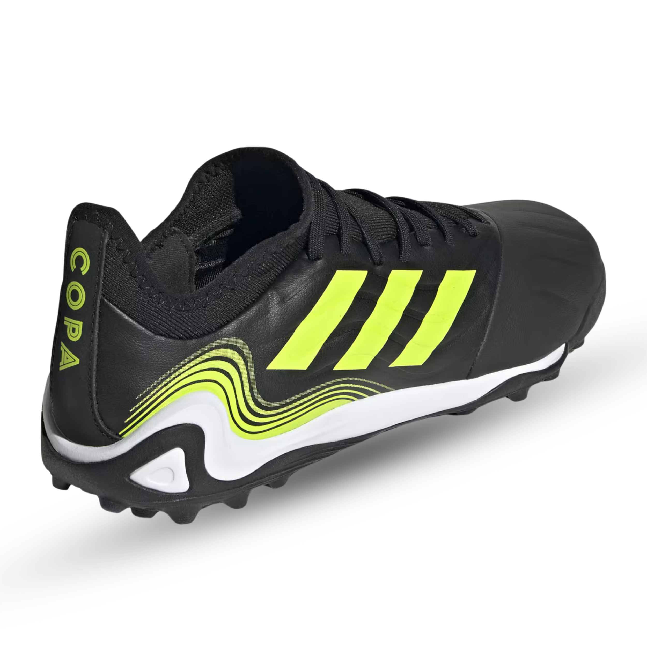 adidas gazelle silver green womens adidas Copa Sesne.3 LL Turf Soccer Cleats (Core Black/Team Solar Yello