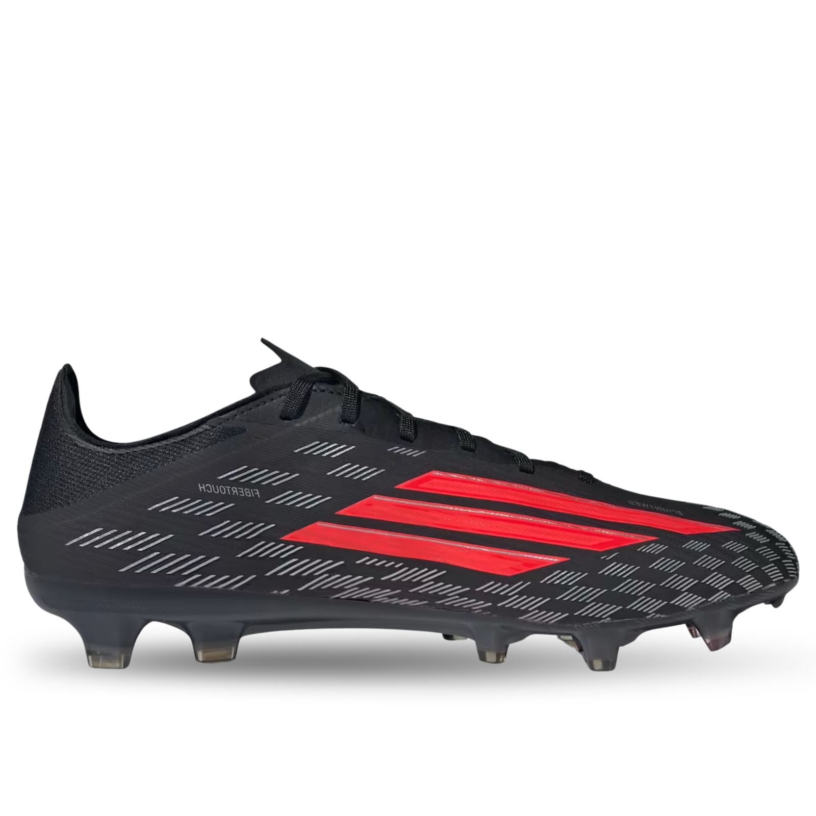 adidas F50 Pro FG Soccer Cleats (Black/Lucid Red)