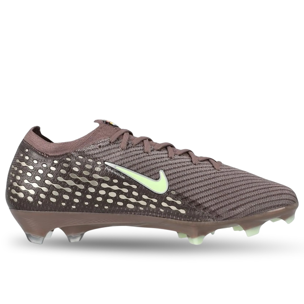 Nike Zoom Vapor 16 Elite KM FG Soccer Cleats (Plum Eclipse/Metallic Silver)