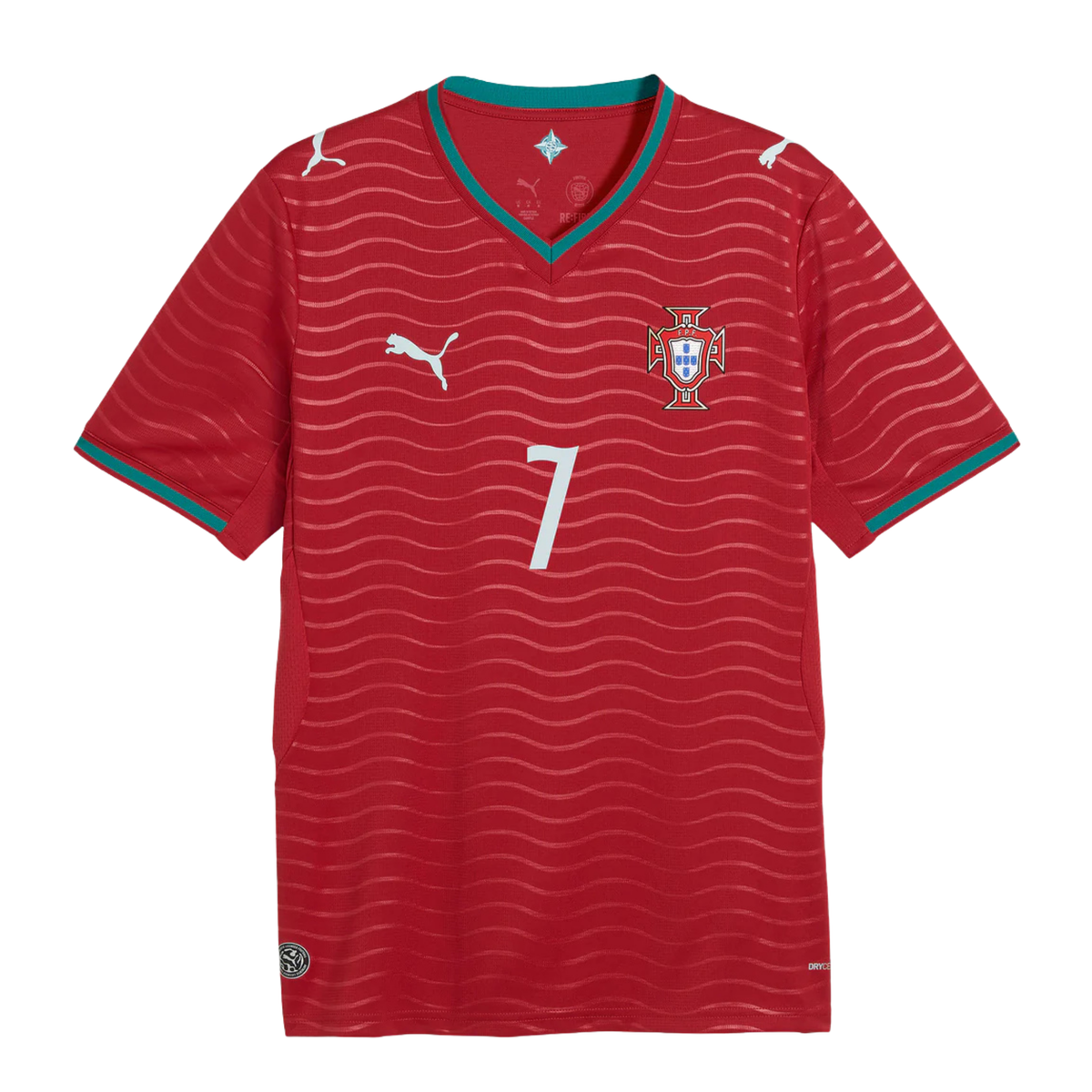 Puma Mens Portugal Cristiano Ronaldo Home Jersey 2026 (Red/Green)*