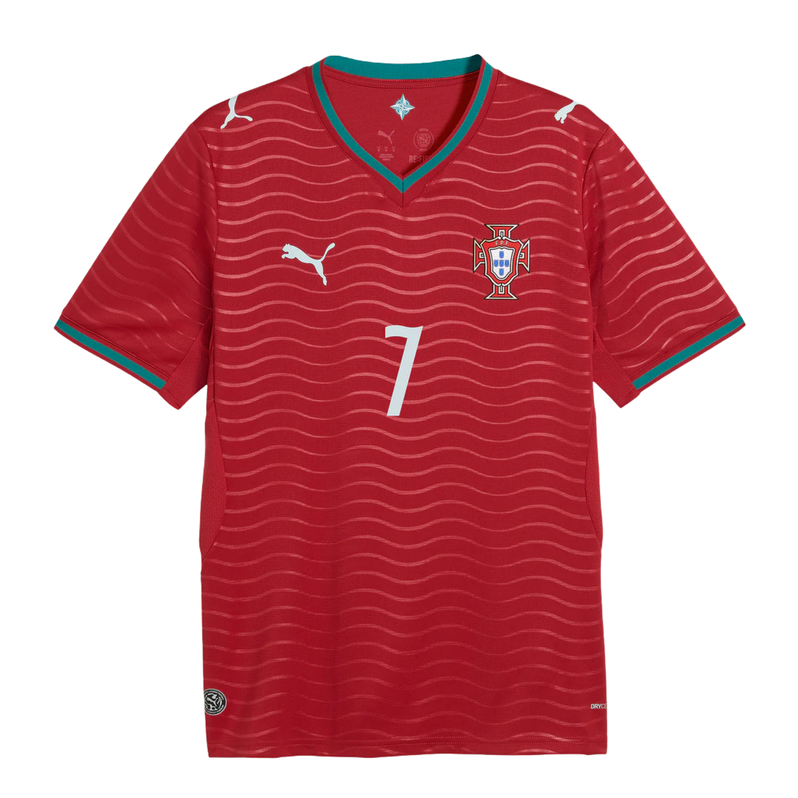 Puma Mens Portugal Cristiano Ronaldo Home Jersey 2026 (Red/Green)*