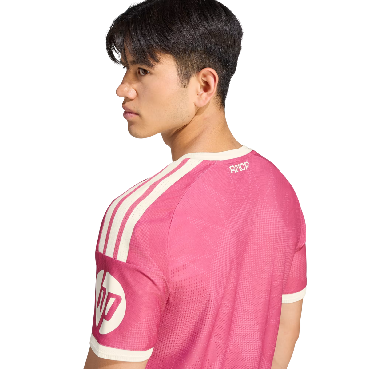 adidas Mens Real Madrid Authentic Third Jersey 26/27 (Pink)
