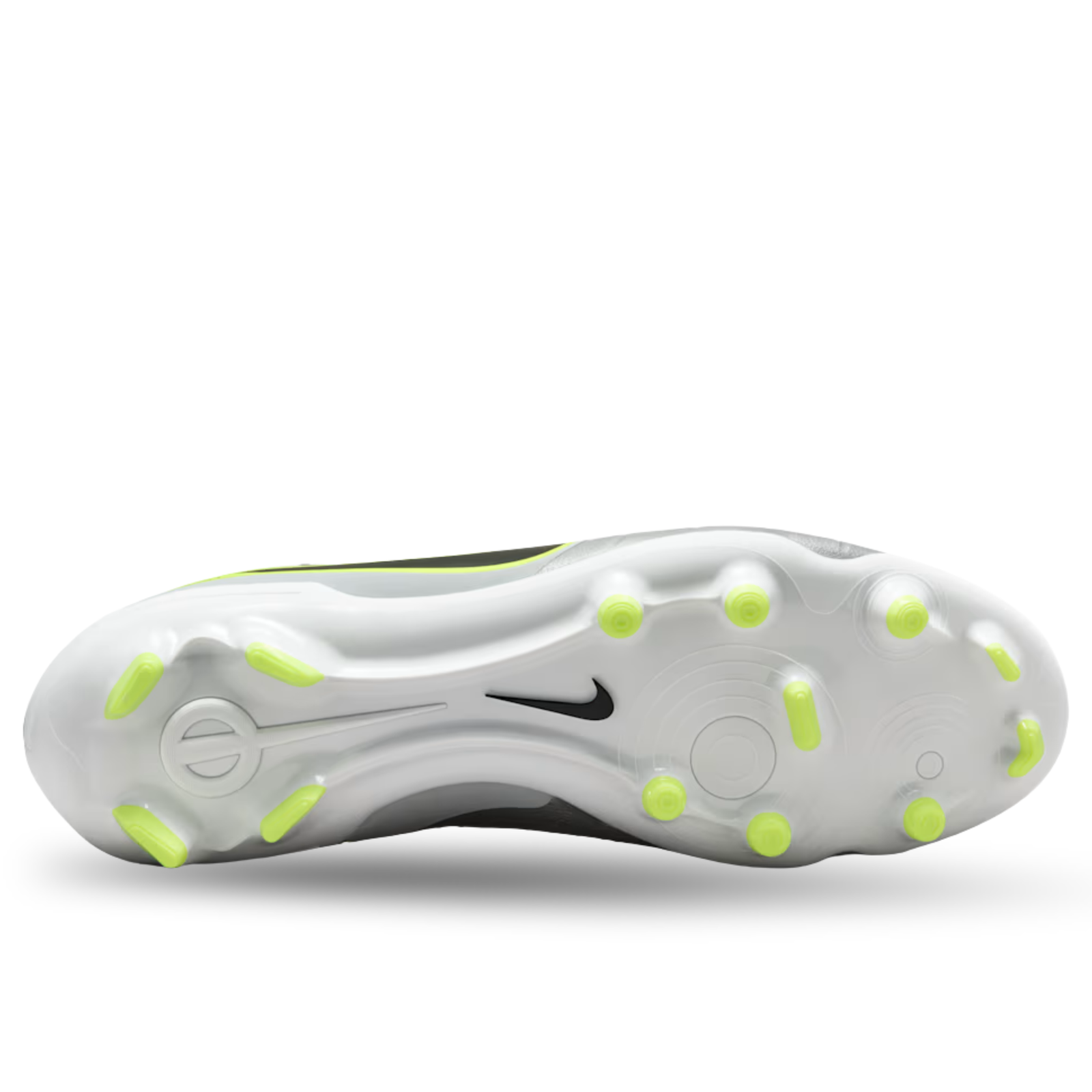 Nike Legend 10 Academy FG/MG Soccer Cleats (Metallic Silver/Black-Volt)