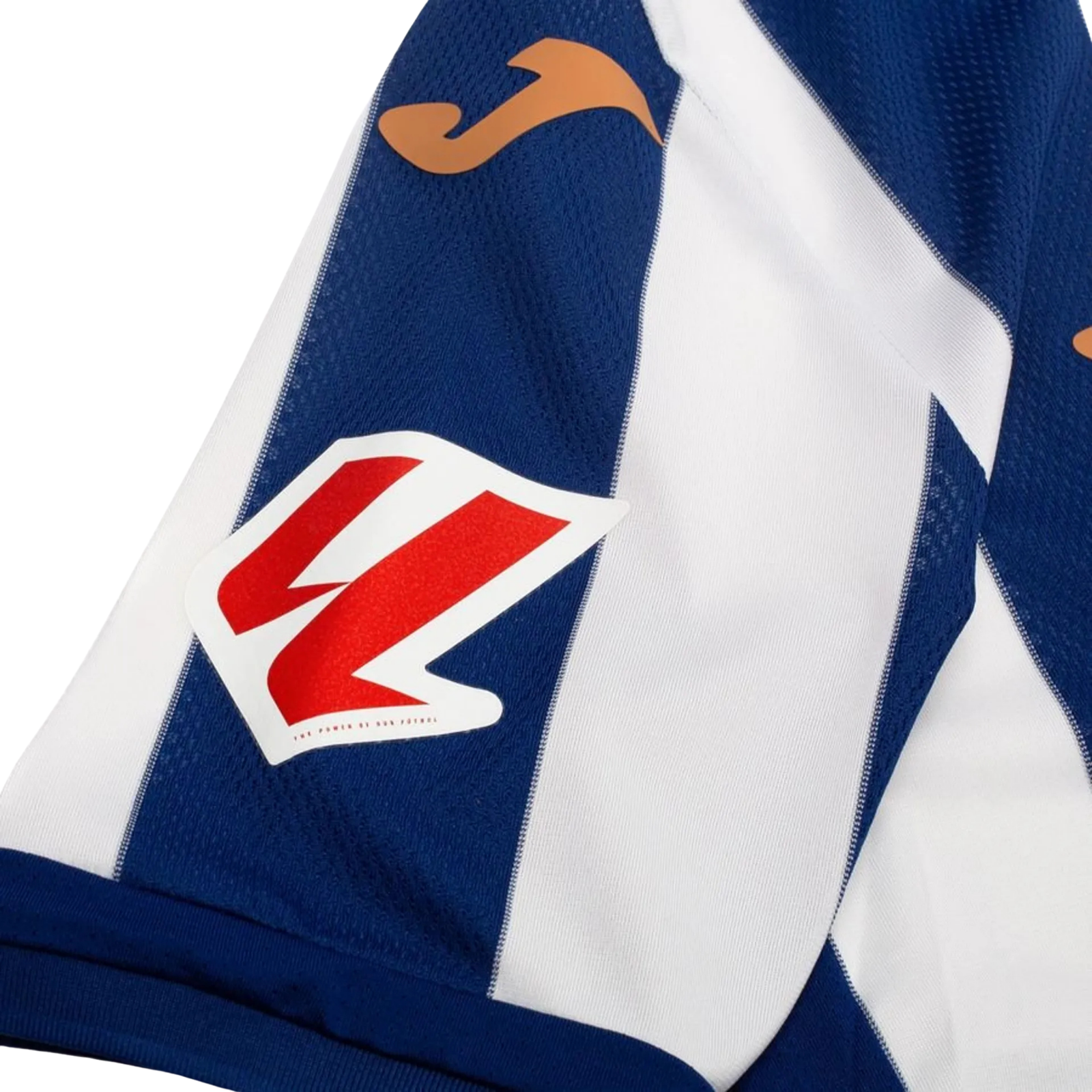 Joma Mens Real Sociedad Home Jersey w/ La Liga Patch 26/27 (Royal/White)