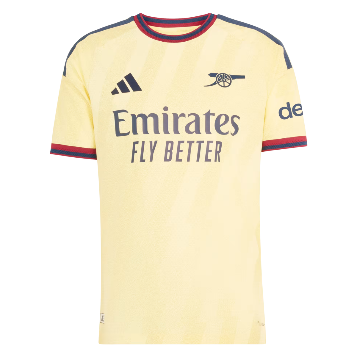 adidas Mens Arsenal Authentic Third Jersey 26/27 (Yellow)