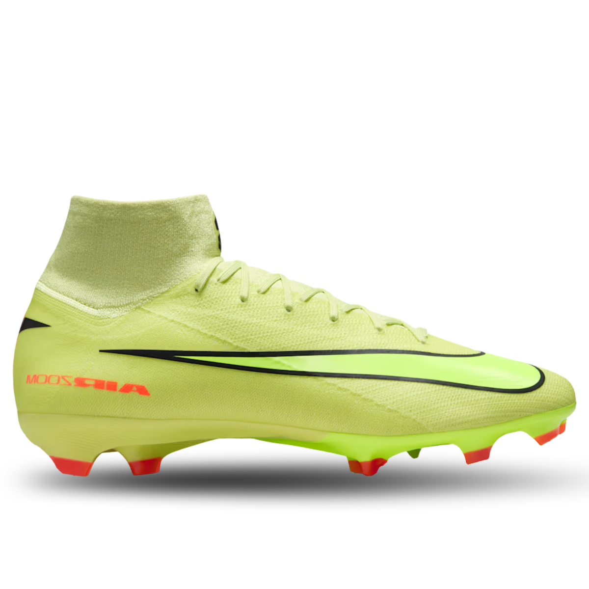 Nike Zoom Superfly 10 Pro Firm Ground Soccer Cleats (Limelight/Volt/Hyper Crimson)