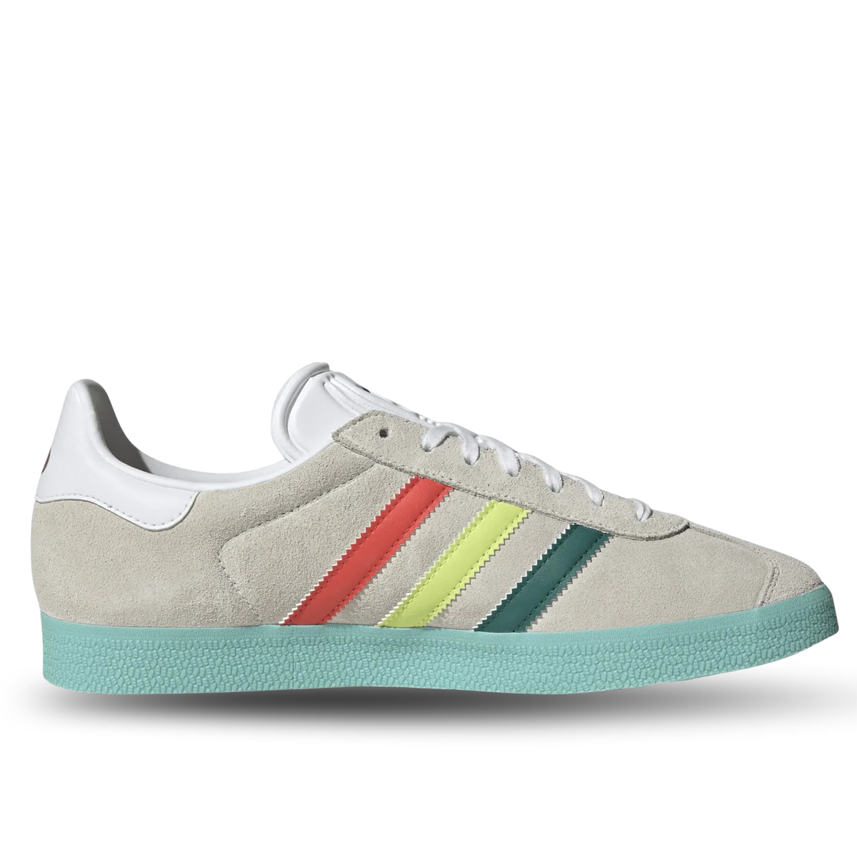 adidas San Jose Clash Gazelle Soccer Shoes (White/Multi)