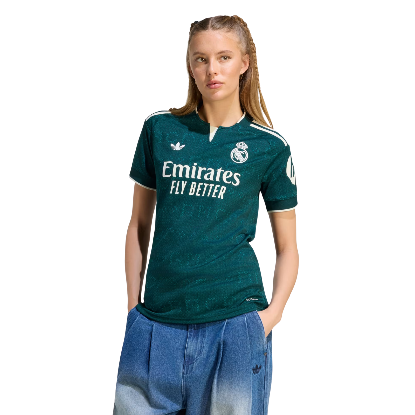 adidas Women's Real Madrid Away Jersey 26/27 (Green)