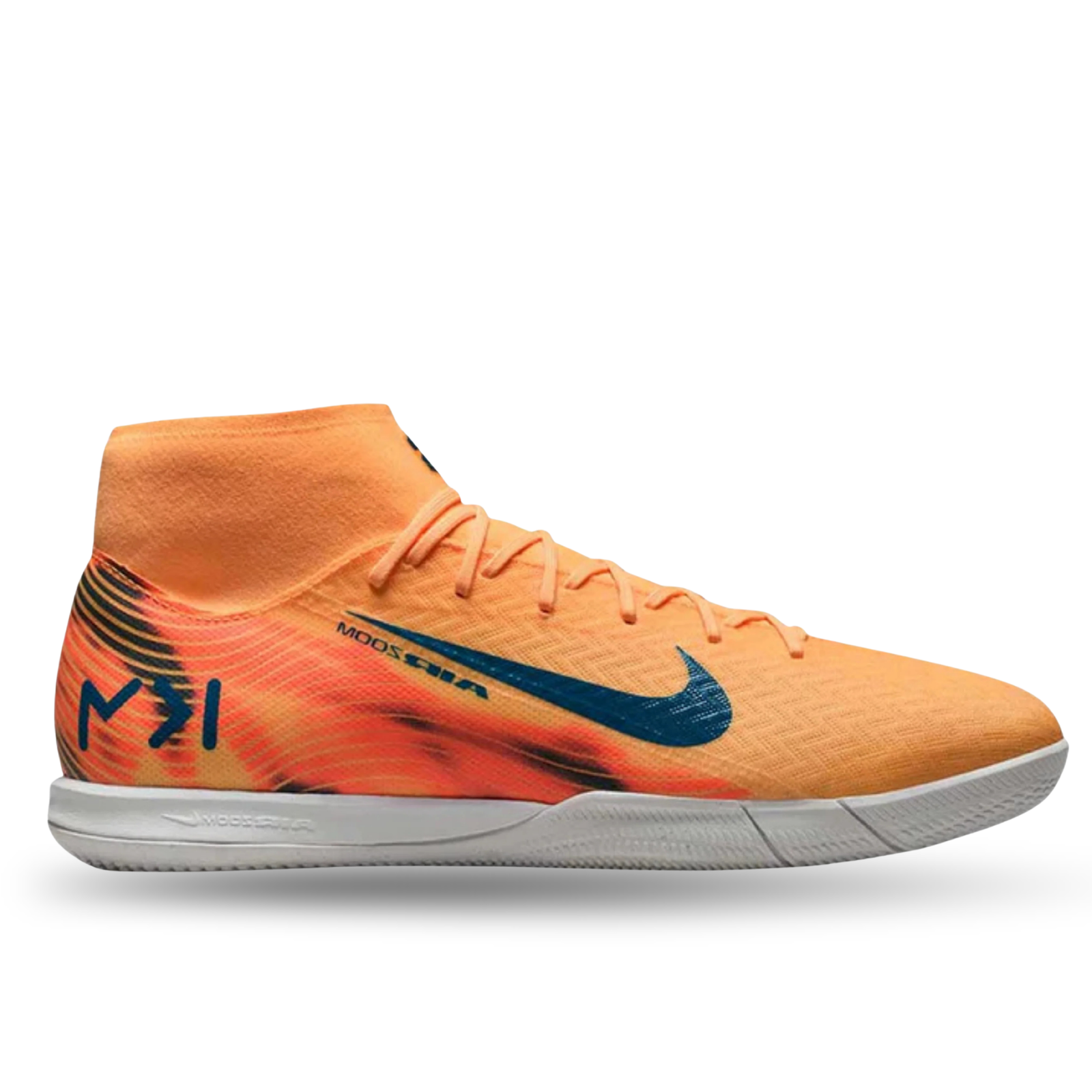 Nike Zoom Superfly 10 Academy KM Indoor Soccer Shoes (Melon Tint/Neo Turq/Igloo)