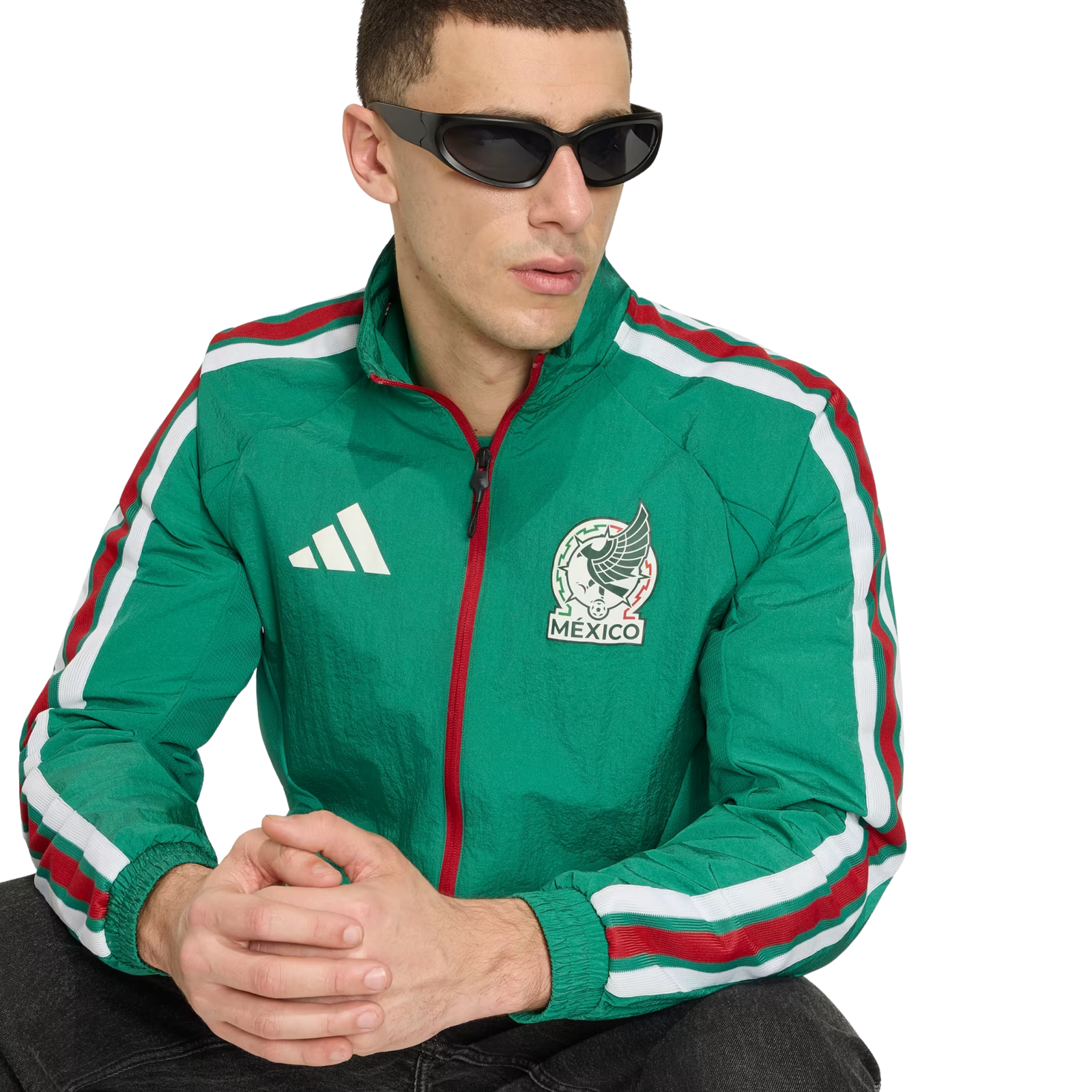 adidas Mexico Home Anthem Jacket 2026 (Green)