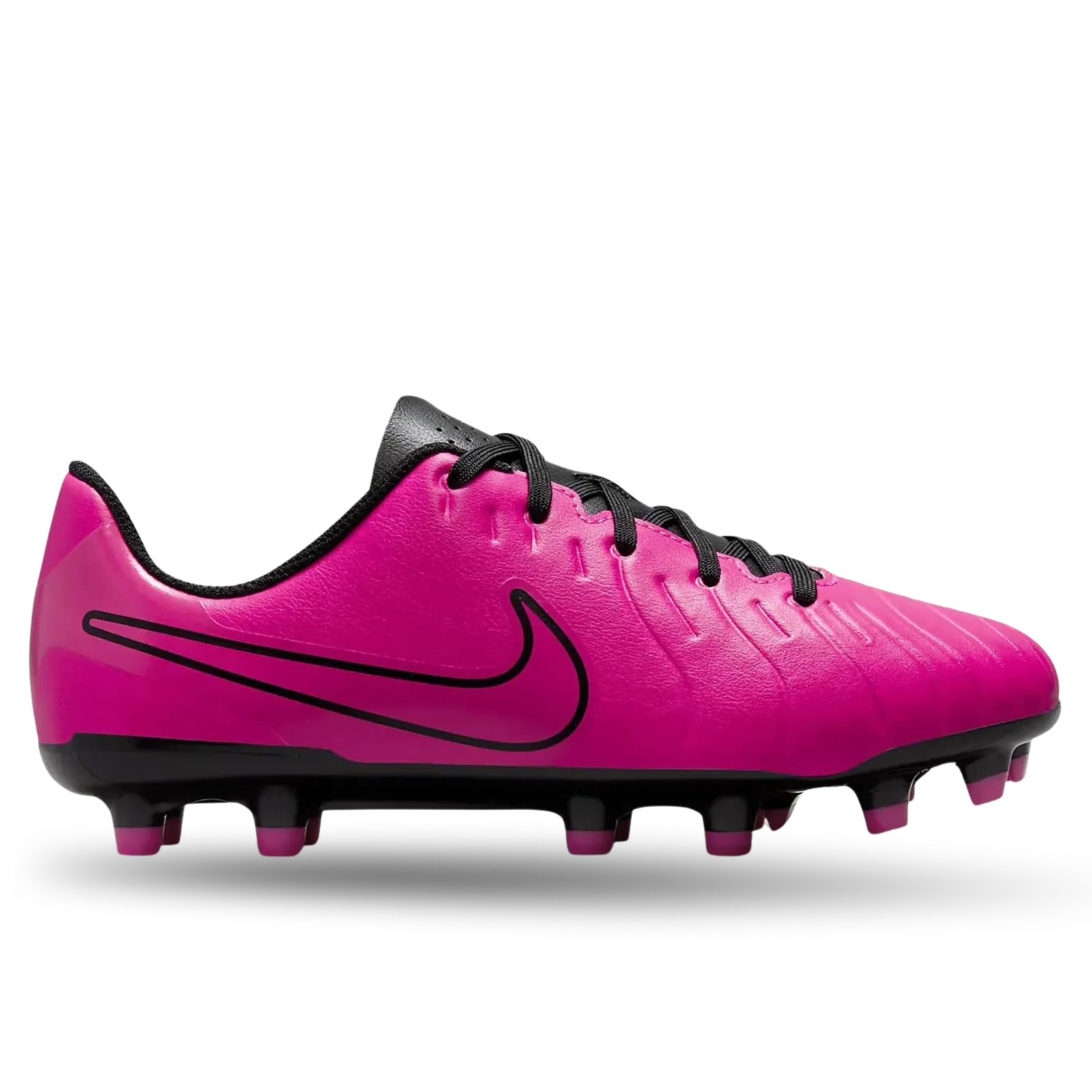 Nike Jr. Legend 10 Club FG/MG Soccer Cleats (Fierce Pink/Black)