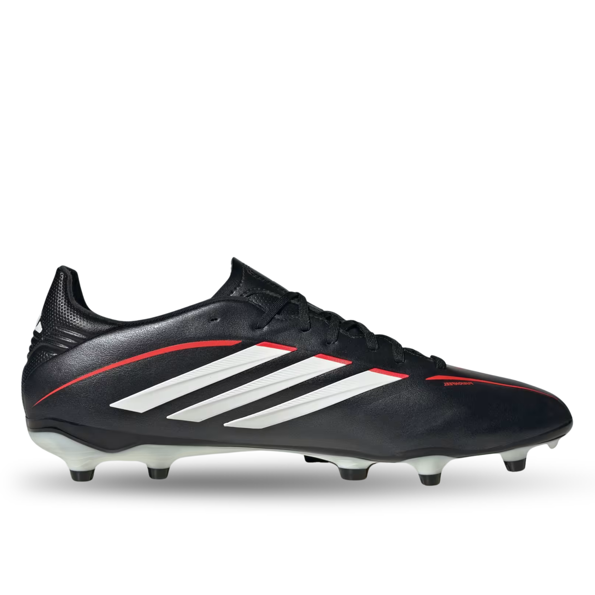 adidas Copa Pure IV League FG Soccer Cleats (Black/White/Lucid Red)