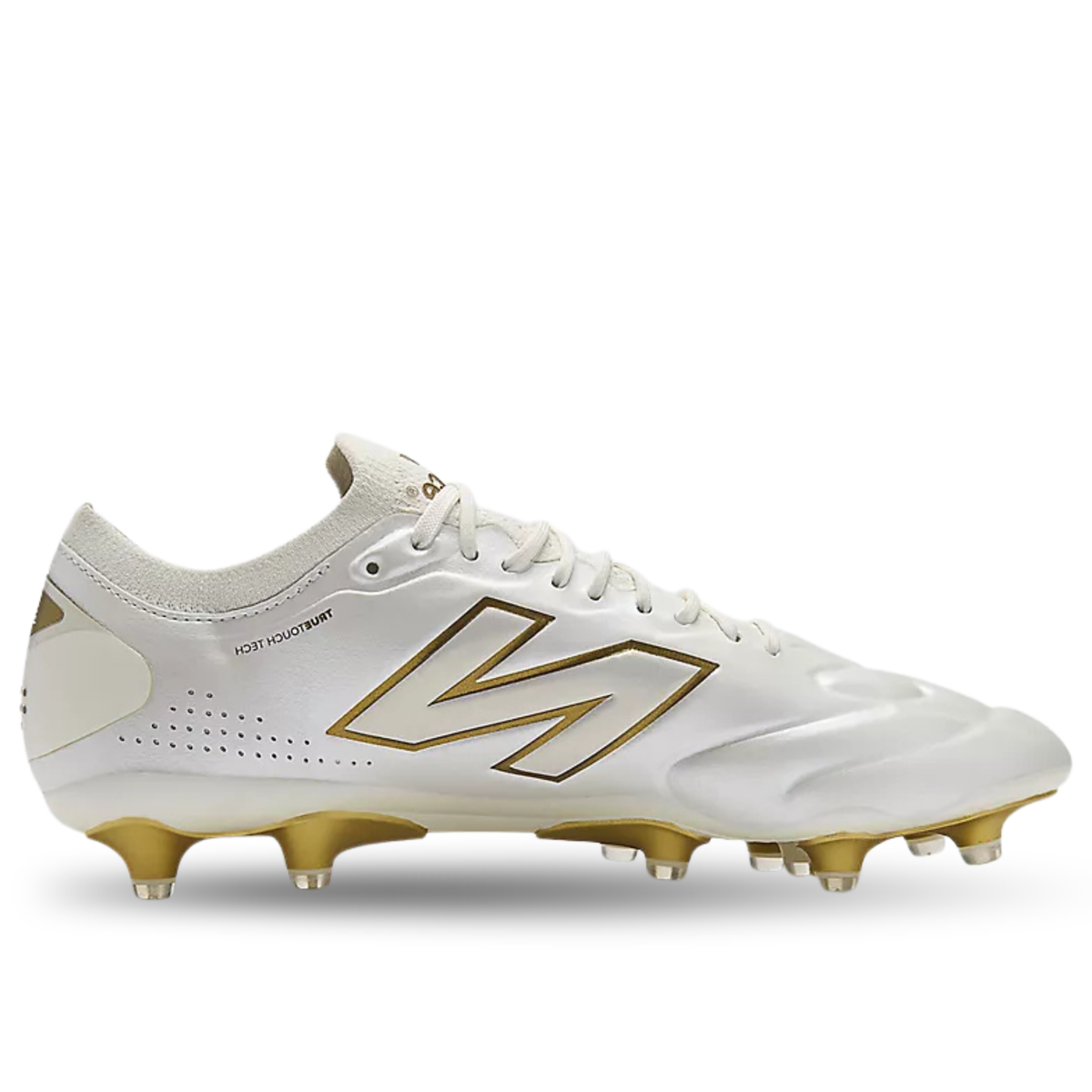 New Balance 442 Elite Knit FG V3 First Edition Soccer Cleats (White/Brown)