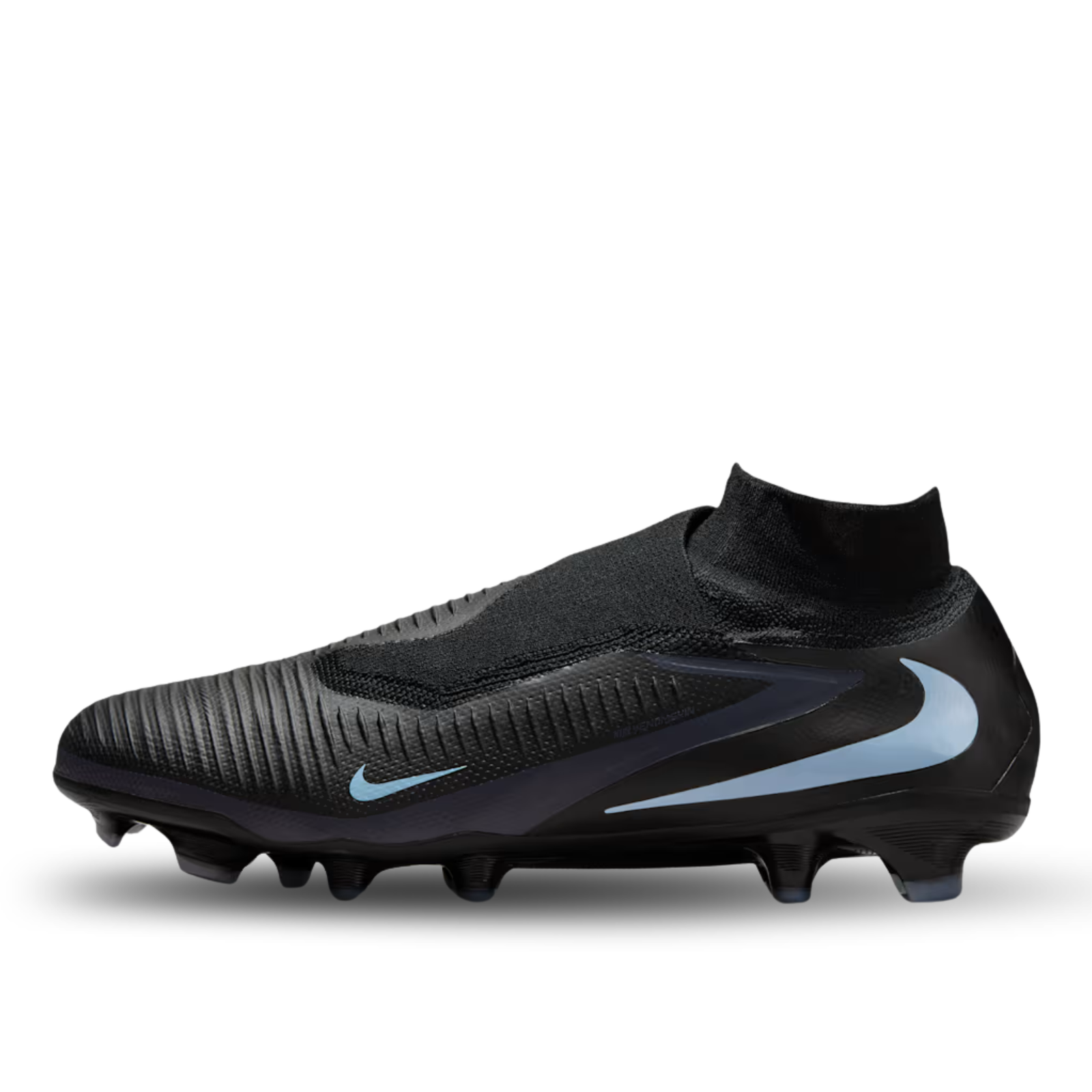 Nike Phantom 6 High Pro Firm Ground Soccer Cleats (Black/Black)