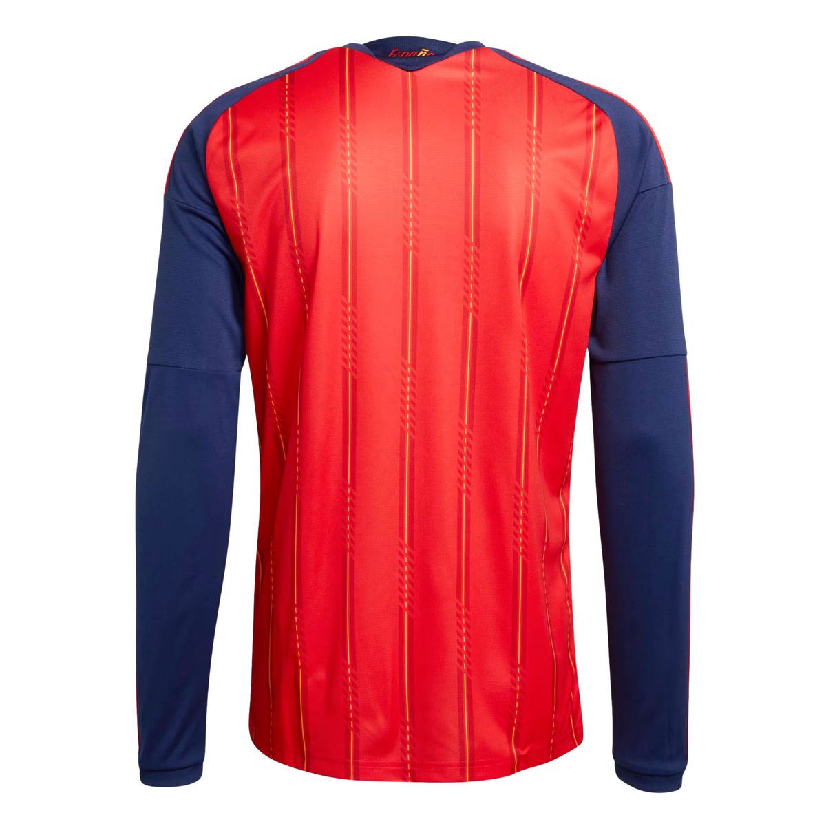 adidas Mens Spain 2026 Long Sleeve Home Jersey (Vivid Red)