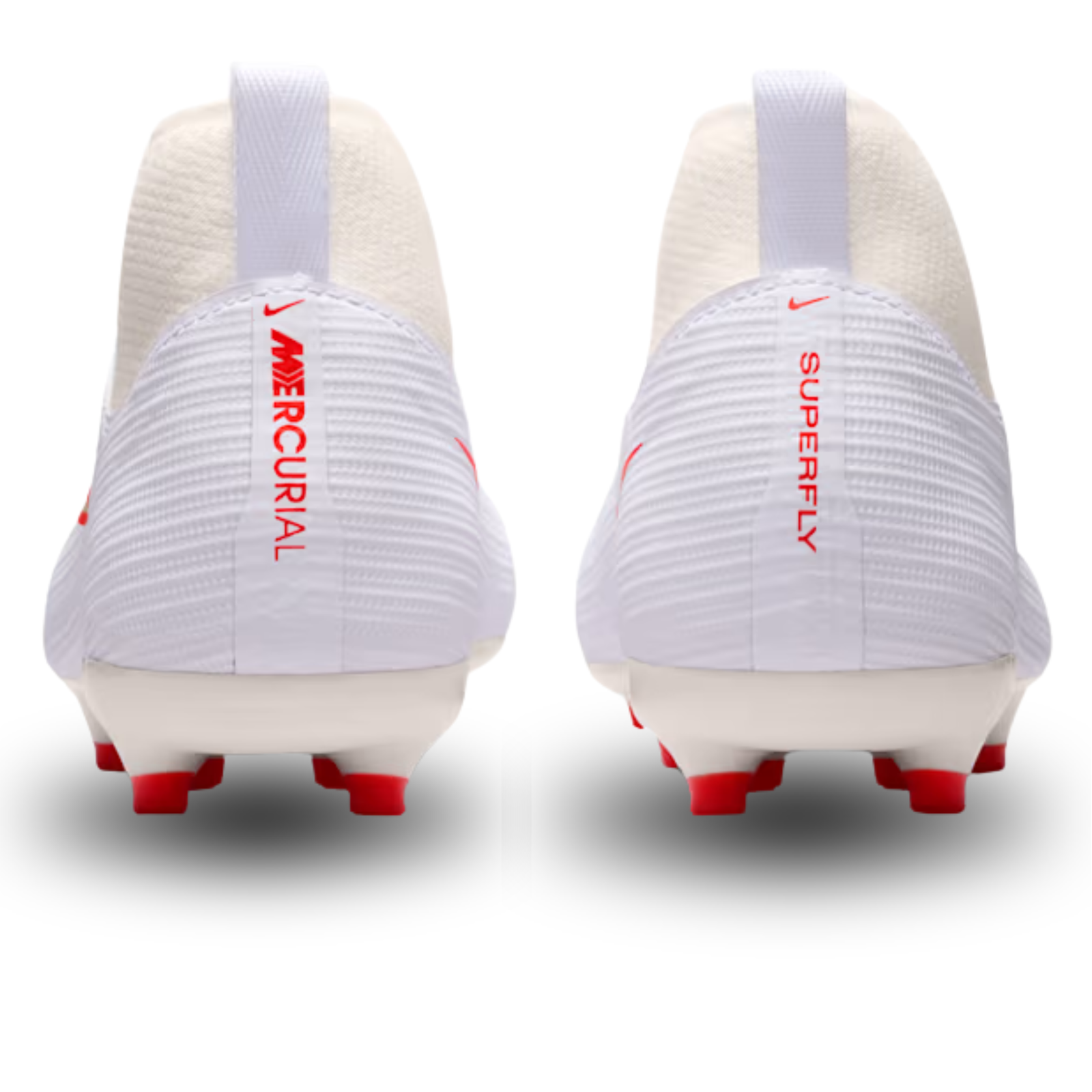 Nike Jr. Superfly 11 Academy FG/MG Soccer Cleats (White/Blur-Bright Crimson)