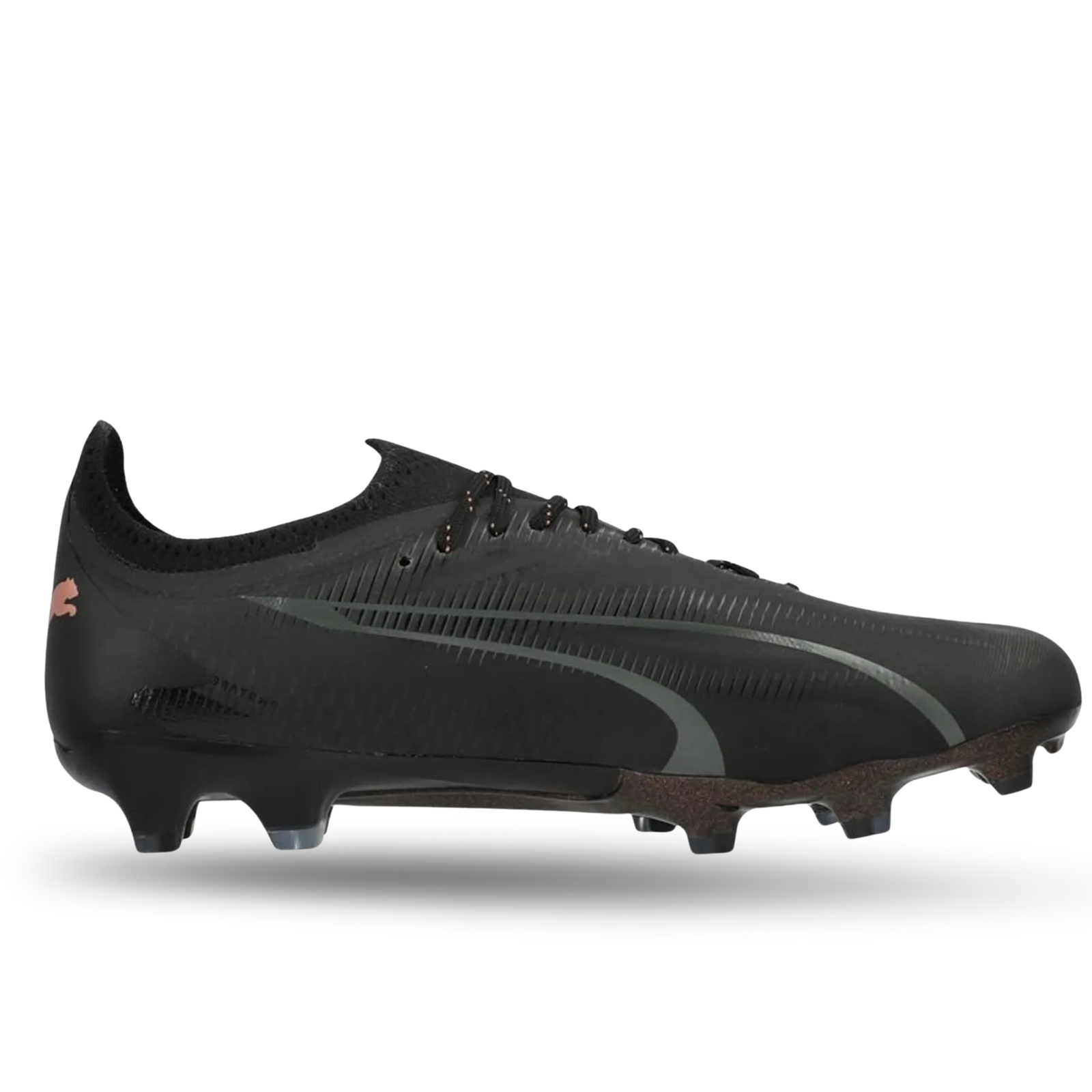 Puma Ultra Ultimate FG/AG Soccer Cleats (Puma Black/Copper Rose)