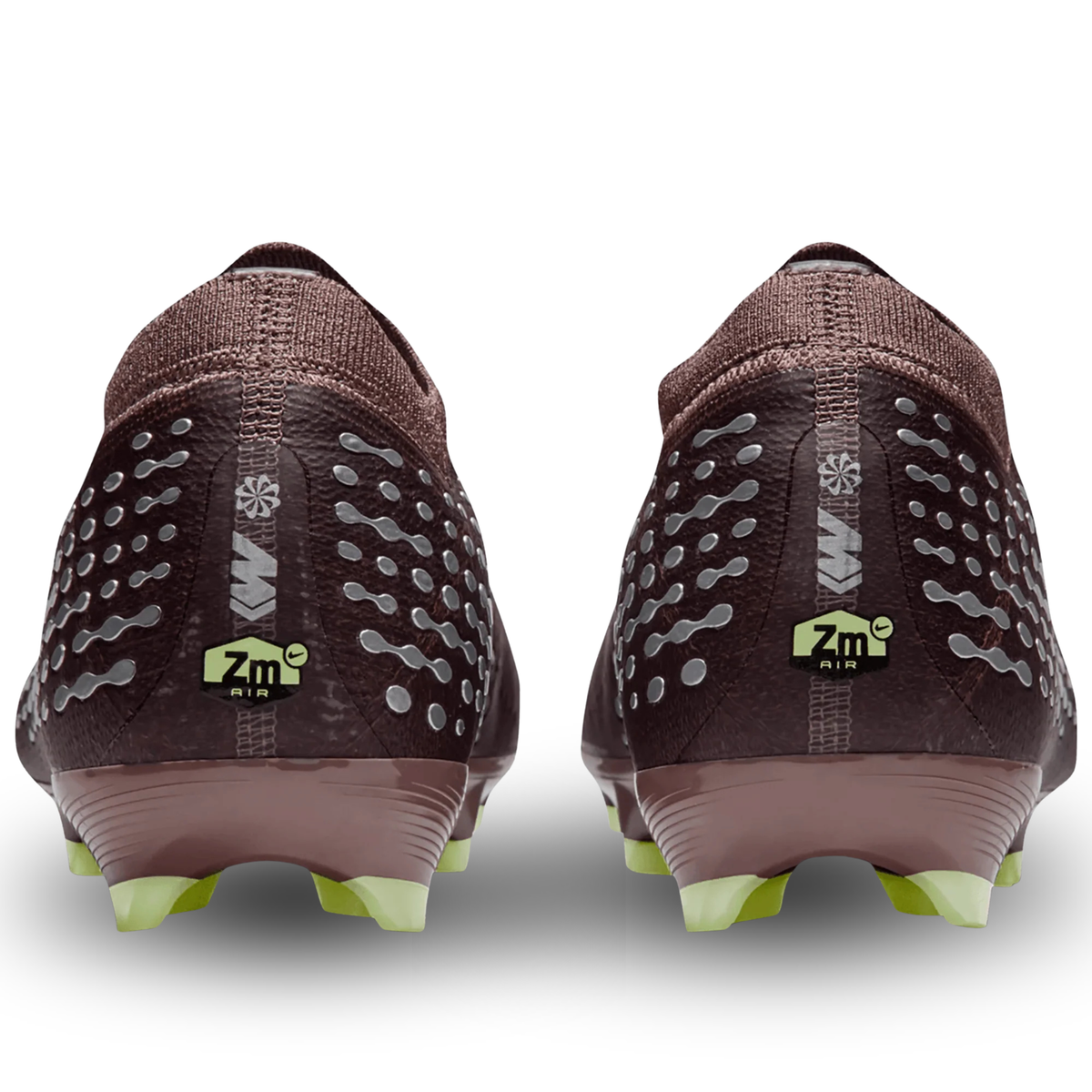 Nike Jr Zoom Vapor 16 Pro KM Firm Ground Soccer Cleats (Plum Eclipse/Metallic Silver)