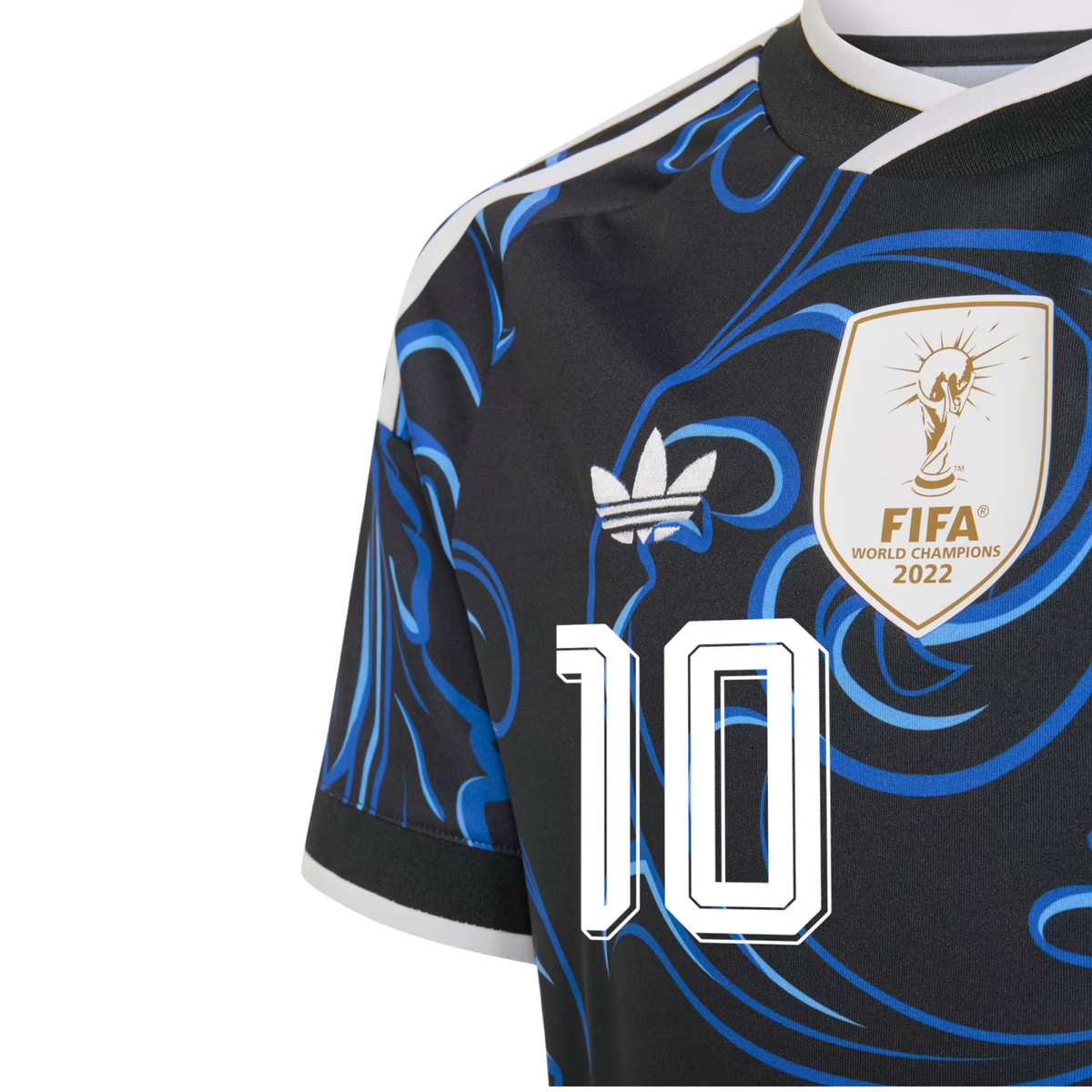 adidas Youth Argentina Lionel Messi Away Jersey 2026 (Blue)