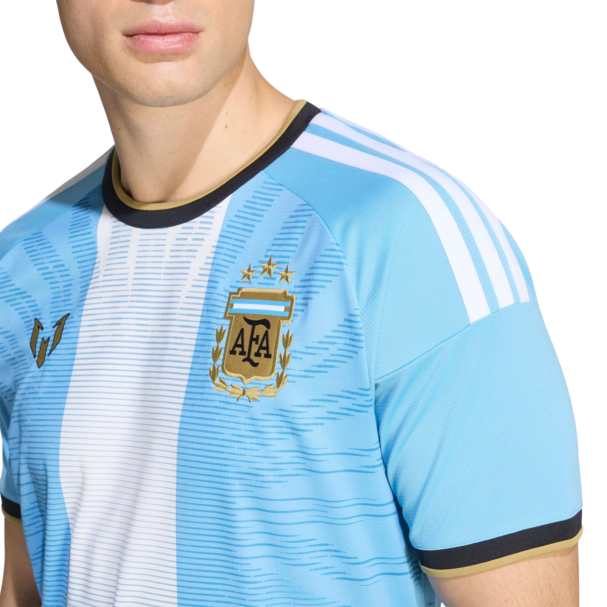 adidas Mens Argentina Home Anniversary Jersey 2026 (Blue/White)