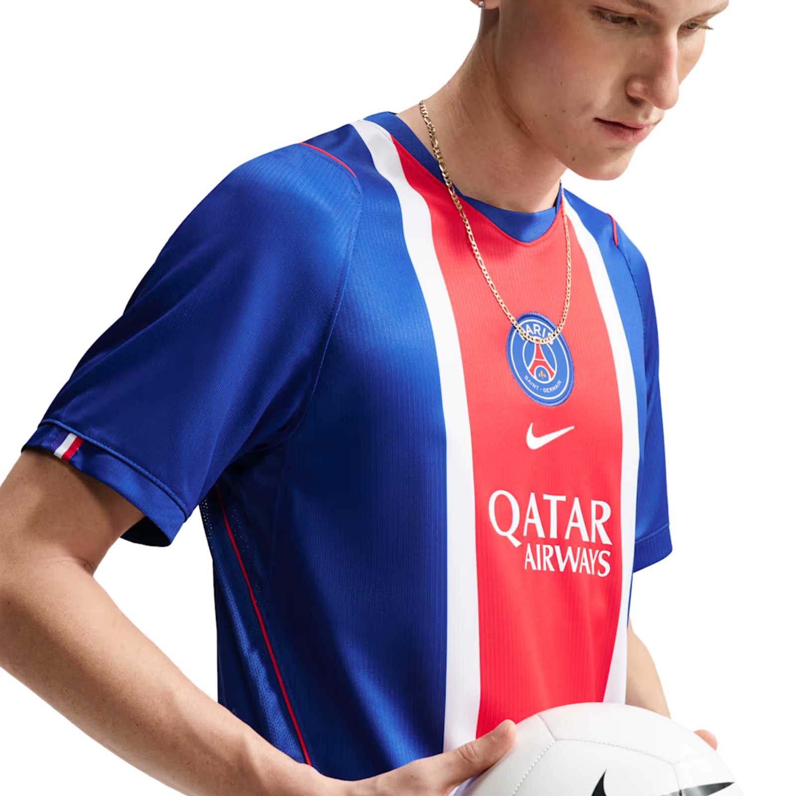 Nike Mens Paris Saint-Germain Home Jersey 26/27 (Blue/White/Red)