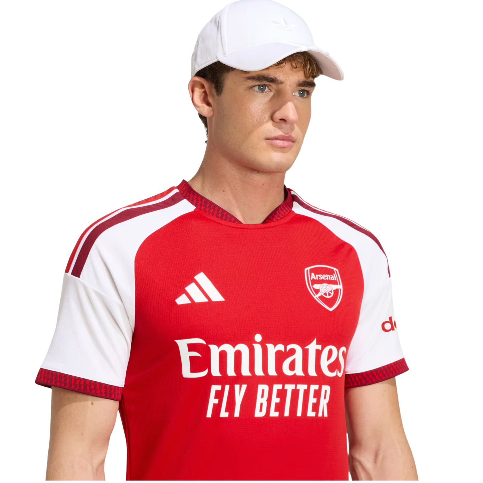 adidas Mens Arsenal Home Jersey 26/27 (Red)