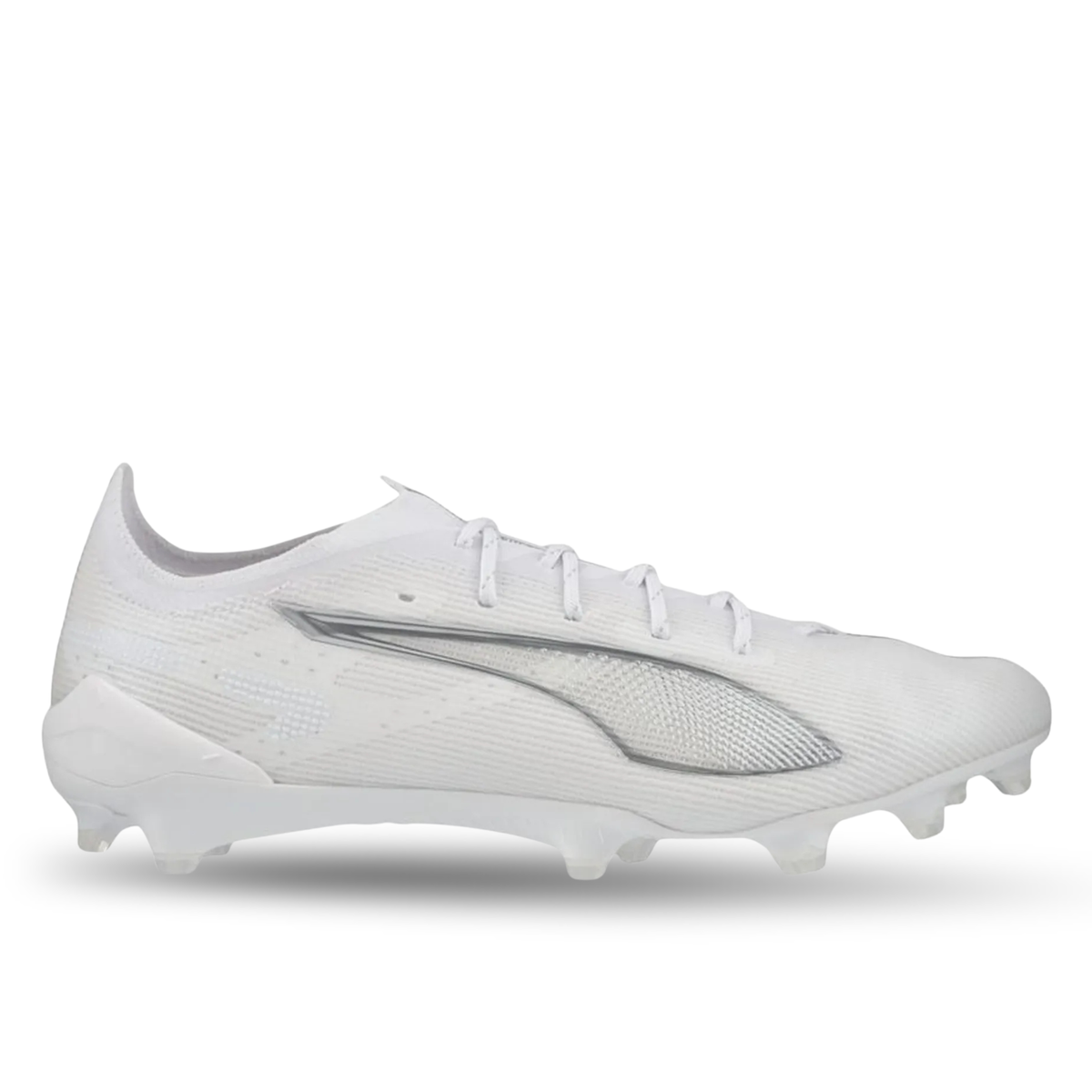 Puma Ultra 5 Ultimate FG Soccer Cleats (Puma White/Puma Silver)