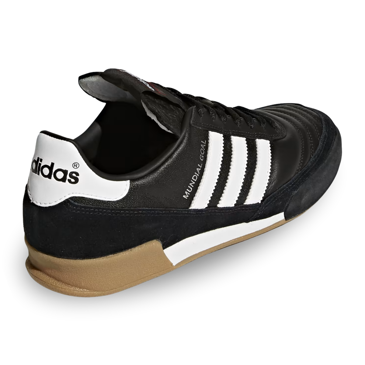 adidas Mundial Goal Indoor Soccer Shoes (Black/White)