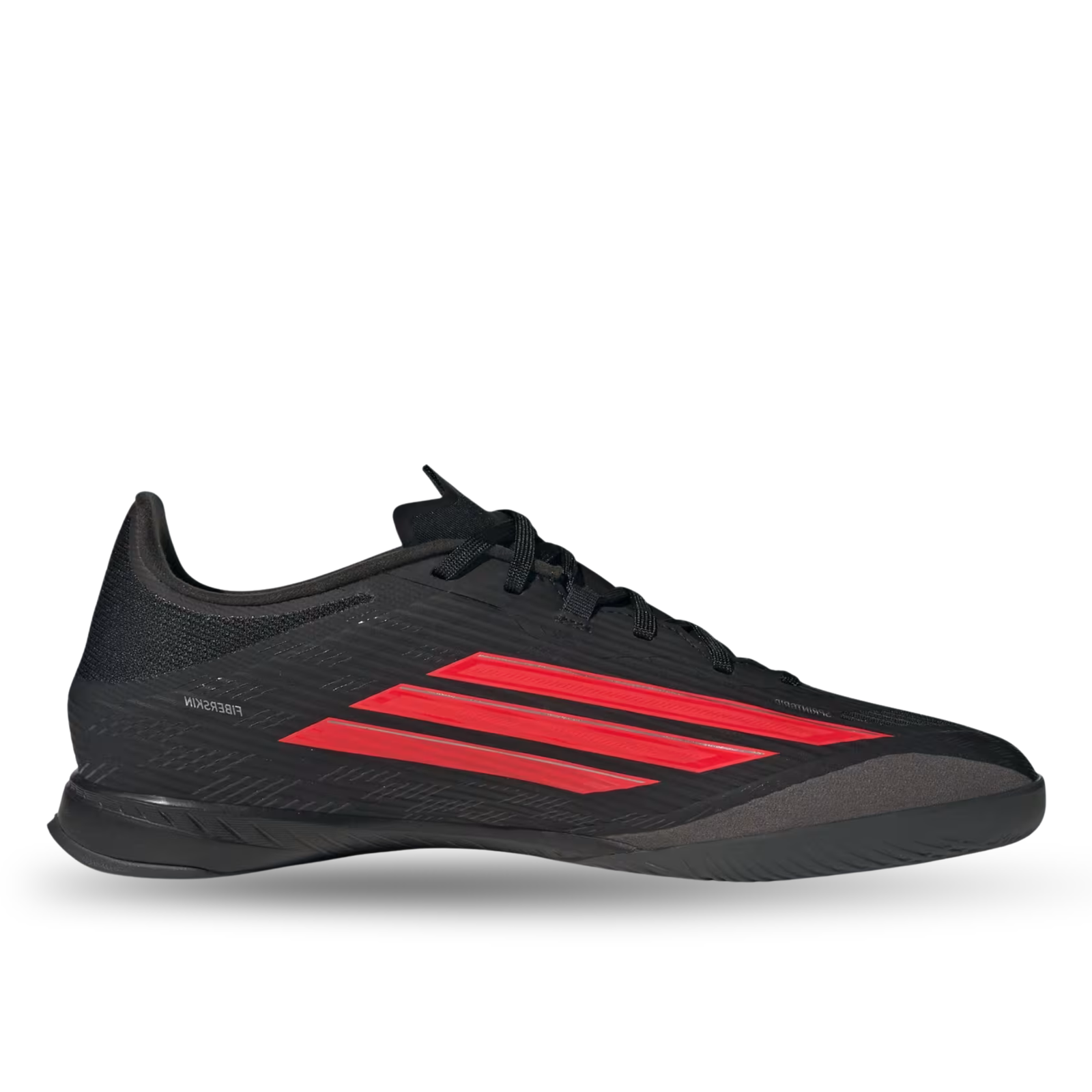 adidas F50 League Indoor Soccer Shoes (Black/Lucid Red)