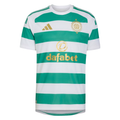 adidas Mens Celtic Authentic Home Jersey 26/27 (Green/White)