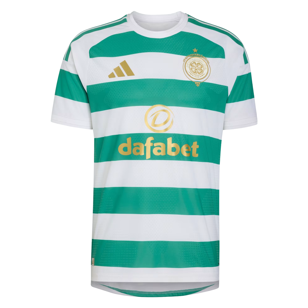 adidas Mens Celtic Authentic Home Jersey 26/27 (Green/White)