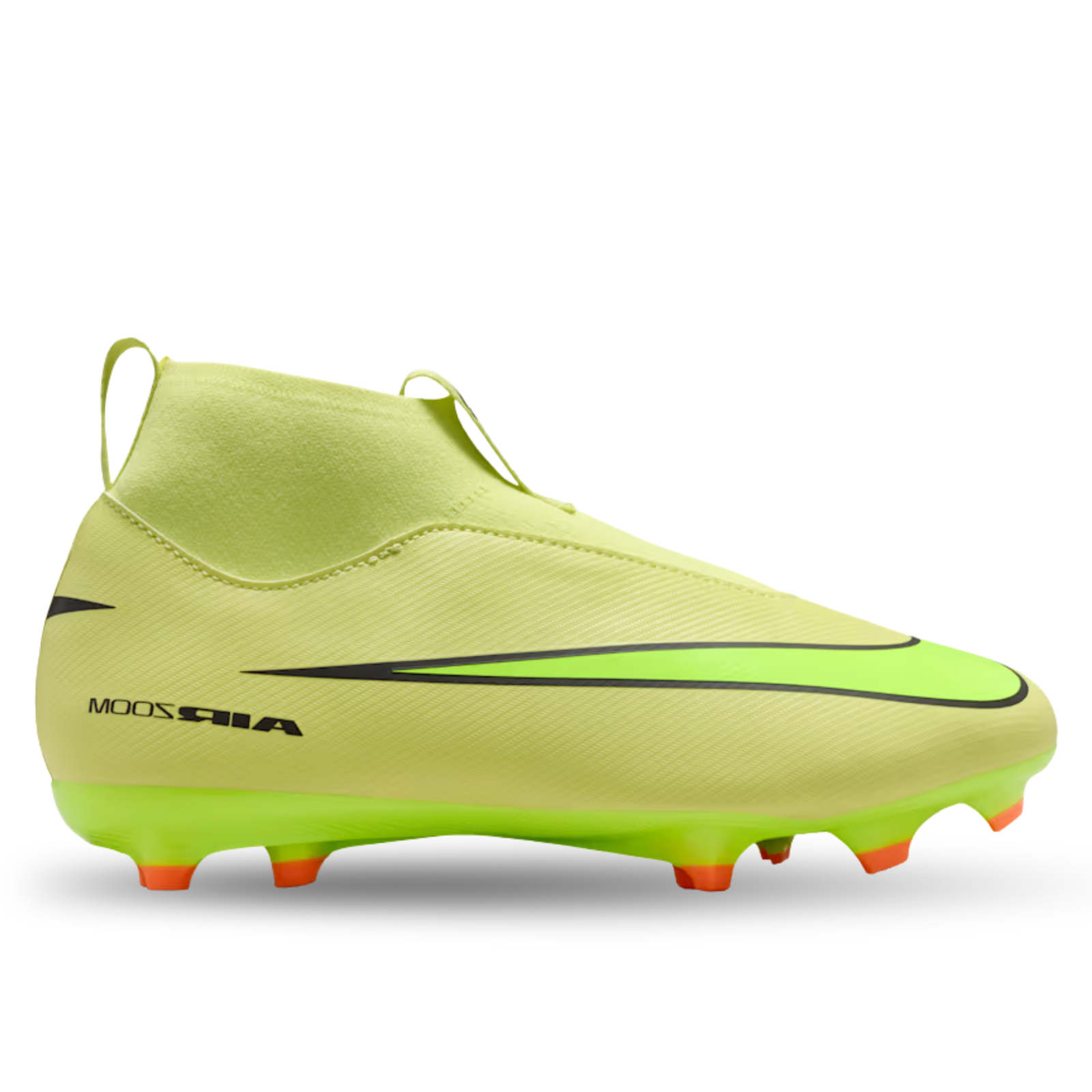 Nike Jr Zoom Superfly 10 Academy Firm/Multi Ground Soccer Cleats (Limelight/Volt-Hyper Crimson)