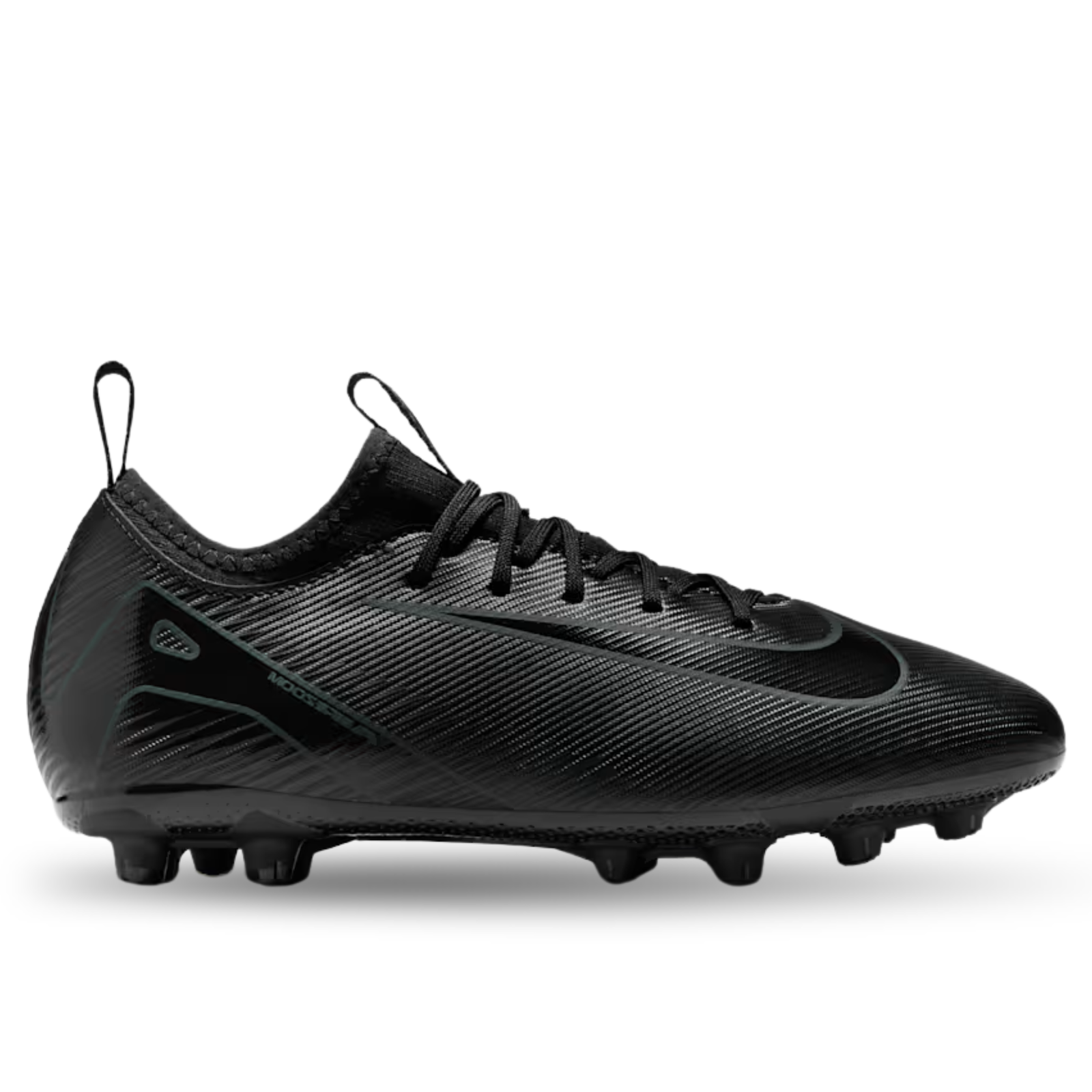 Nike Youth Jr. Zoom Vapor 16 Academy FG Soccer Cleats (Black/Deep Jungle)