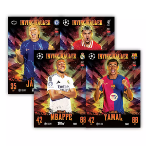 Topps Match Attax Champions League Invinciballers Mega Tin #2 Trading Cards 24/25 (48 Cards)