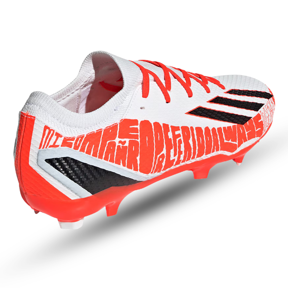 Botas de fútbol adidas X Speedportal Messi.3 FG (núcleo blanco/rojo solar)