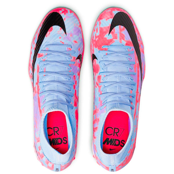 Nike Zoom Superfly 9 Academy MDS Turf Soccer Shoes (Cobalt Bliss)