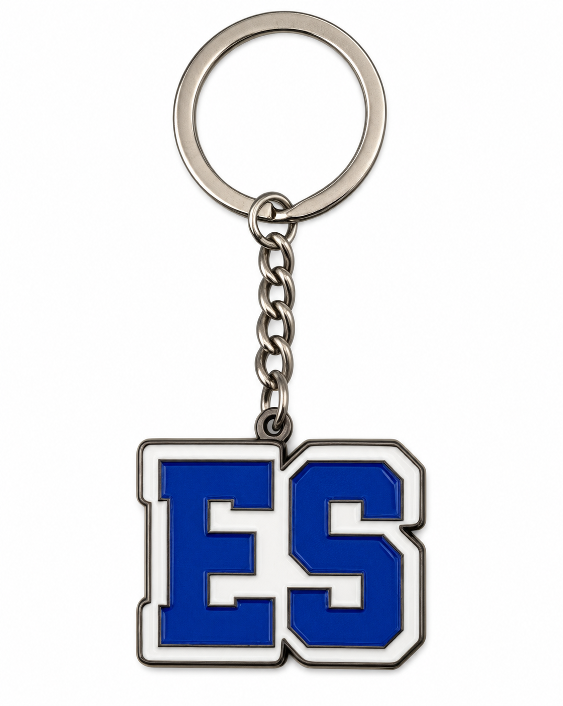 El Salvador National Team Double Sided Metal Crest Keychain