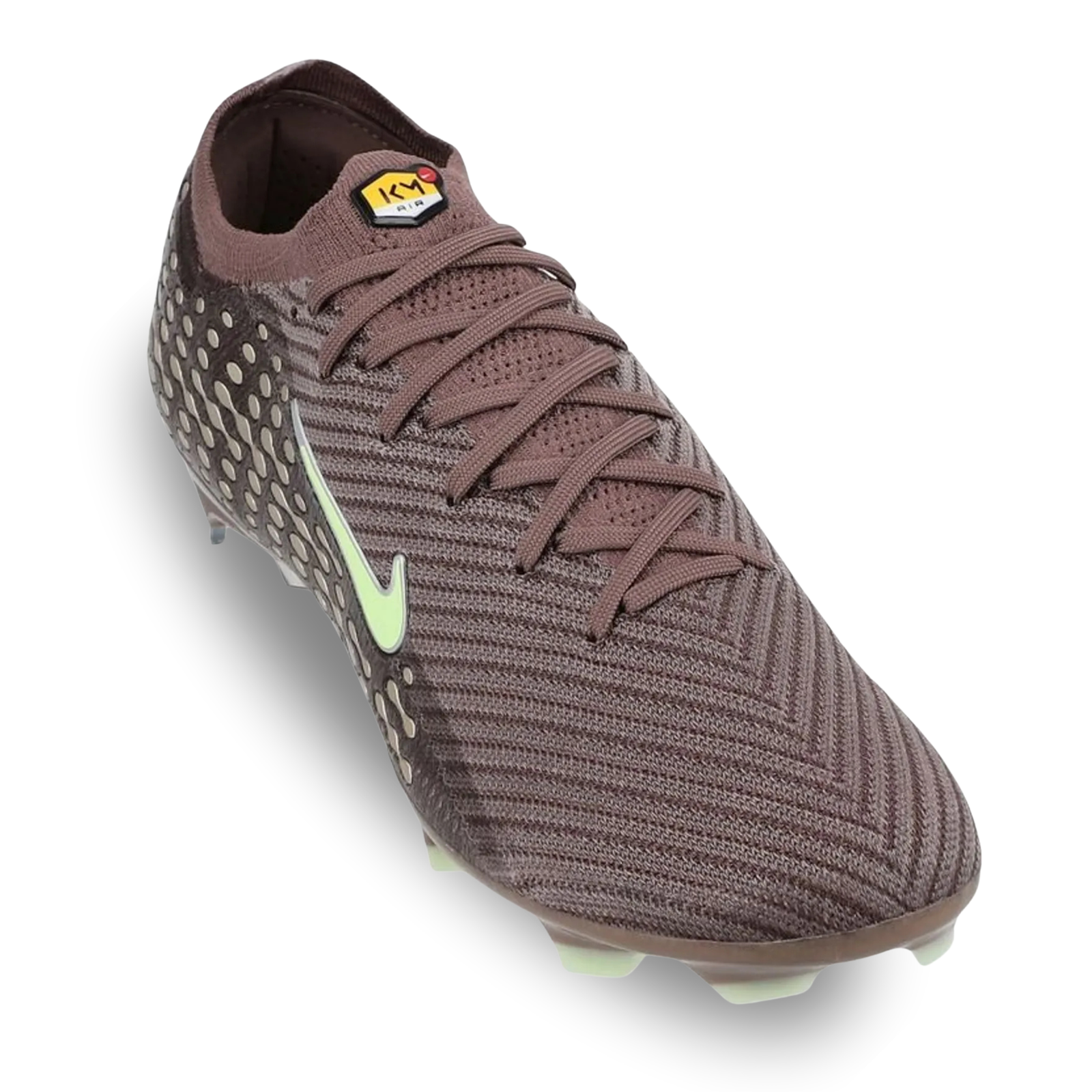 Nike Zoom Vapor 16 Elite KM FG Soccer Cleats (Plum Eclipse/Metallic Silver)