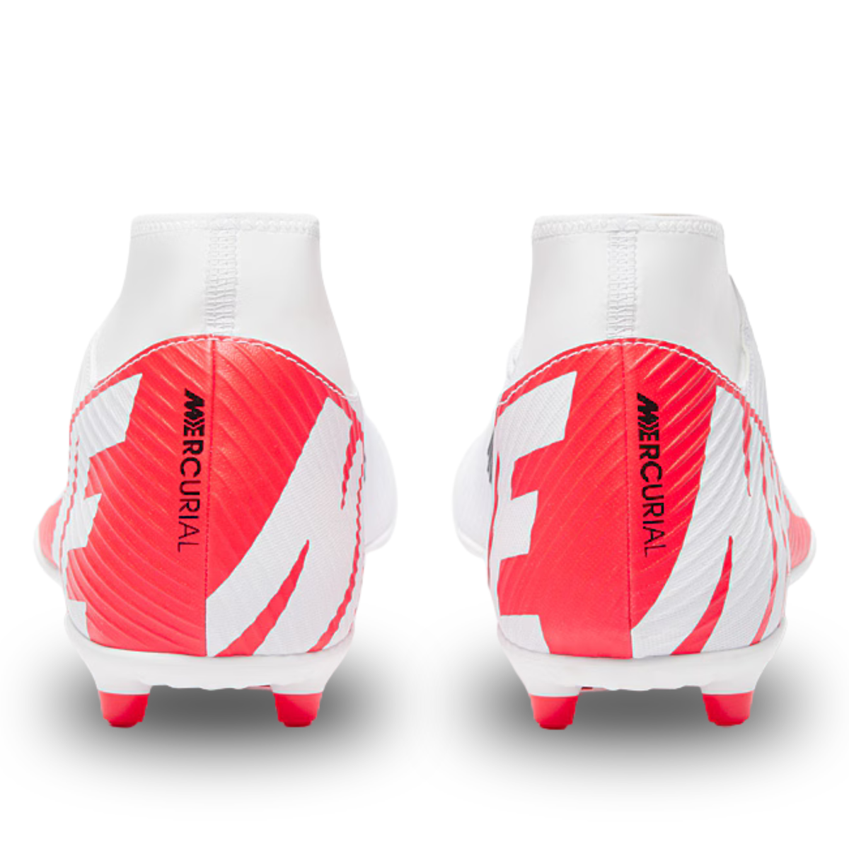 Nike Zoom Superfly 9 Club FG/MG Soccer Cleats (Bright Crimson/White-Black)