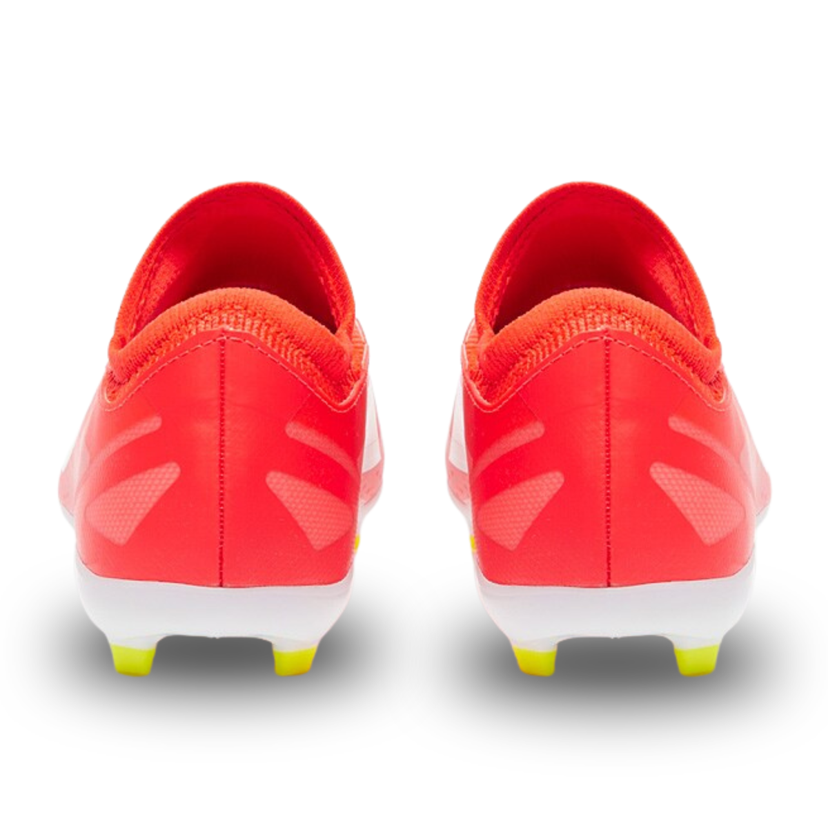 adidas Jr. X Crazyfast League LL FG Soccer Cleats (Solar Red/White/Solar Yellow)