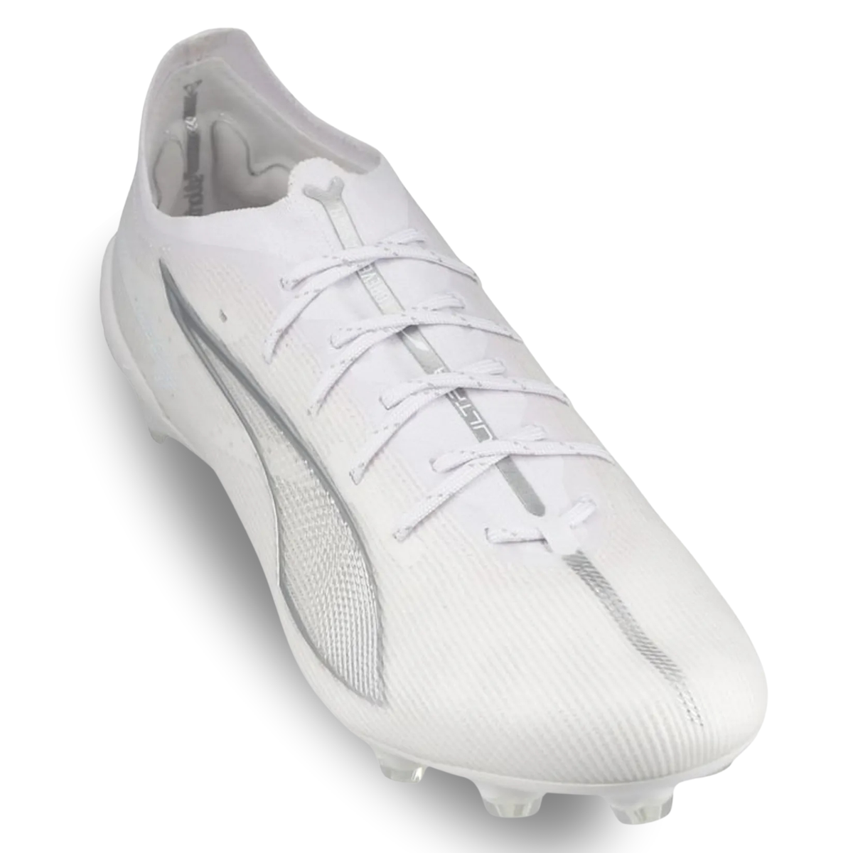 Puma Ultra 5 Ultimate FG Soccer Cleats (Puma White/Puma Silver)