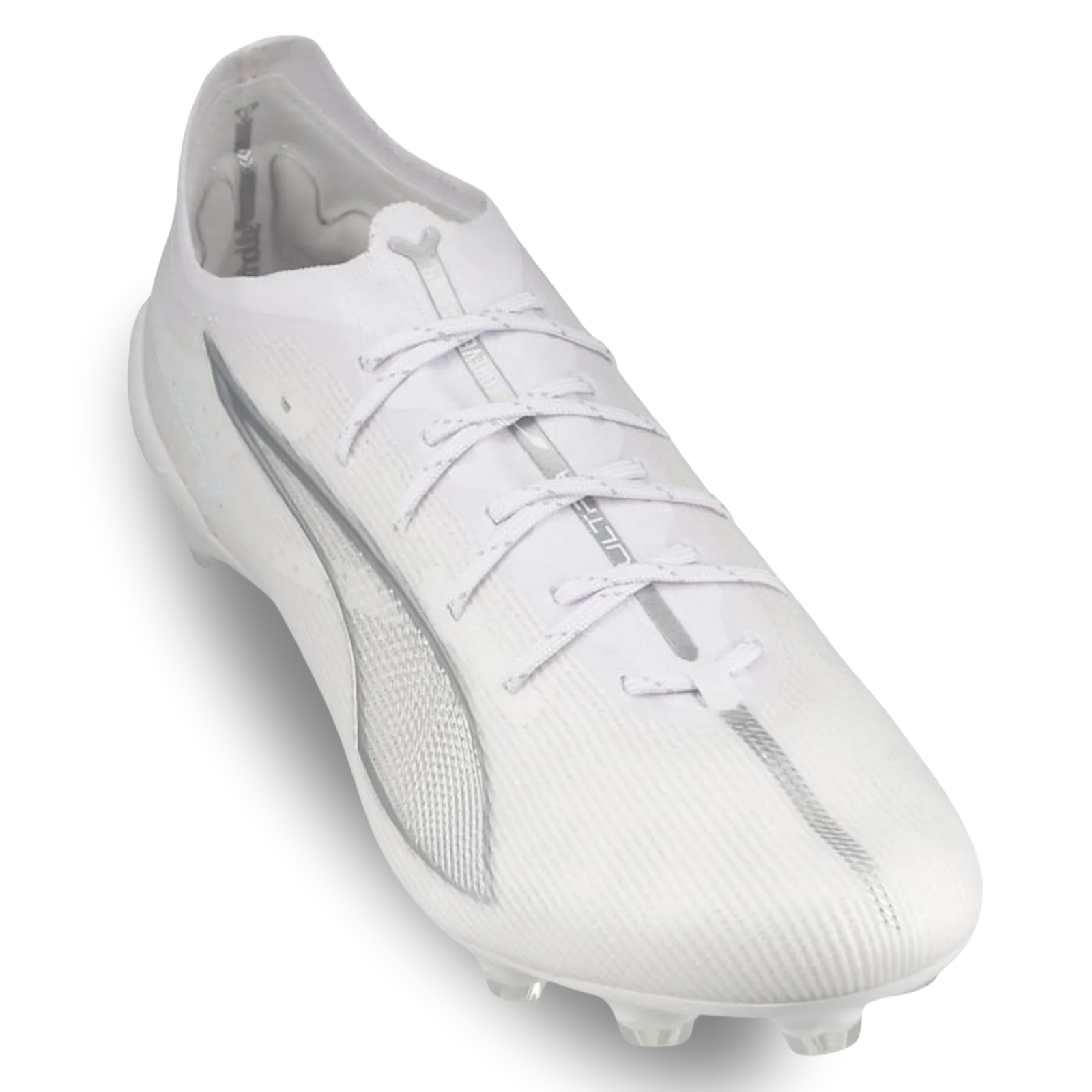 Puma Ultra 5 Ultimate FG Soccer Cleats (Puma White/Puma Silver)