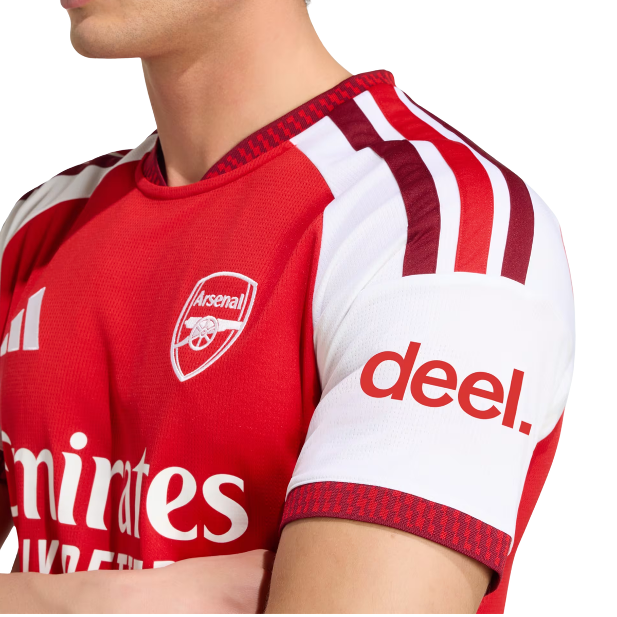 adidas Mens Arsenal Home Jersey 26/27 (Red)