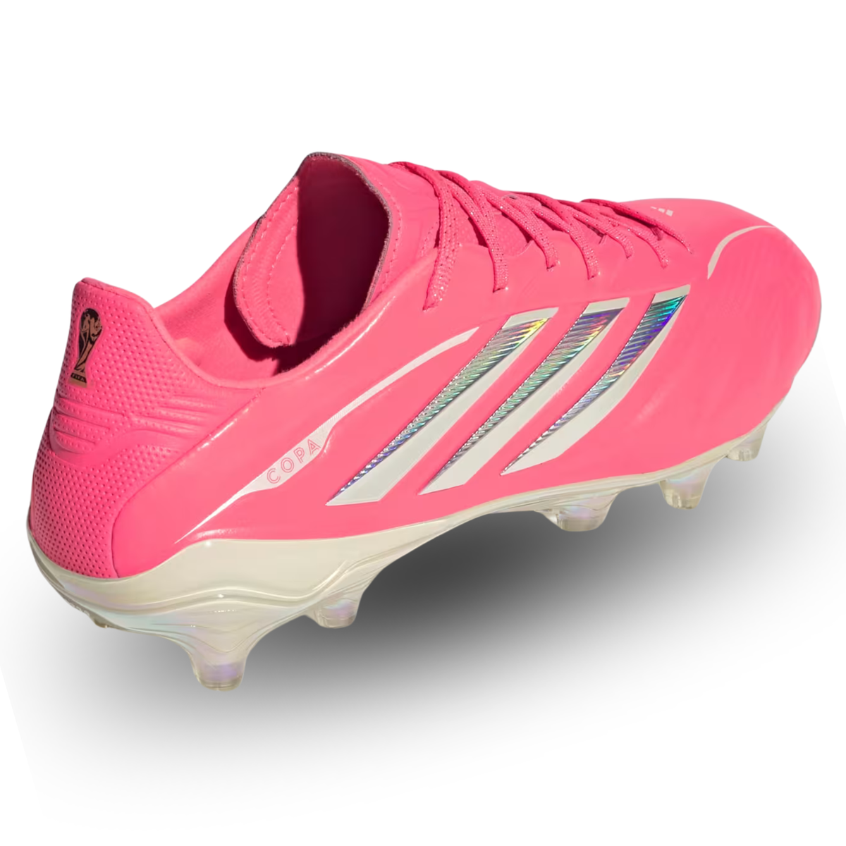 adidas Copa Pure IV Elite FG Soccer Cleats (Pink/Ivory)