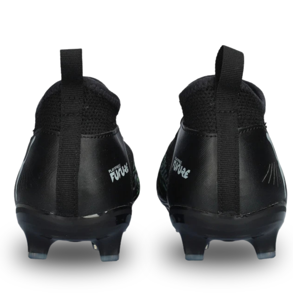 Puma Jr. Future 8 Match FG/AG Soccer Cleats (Puma Black/Fluo Green)