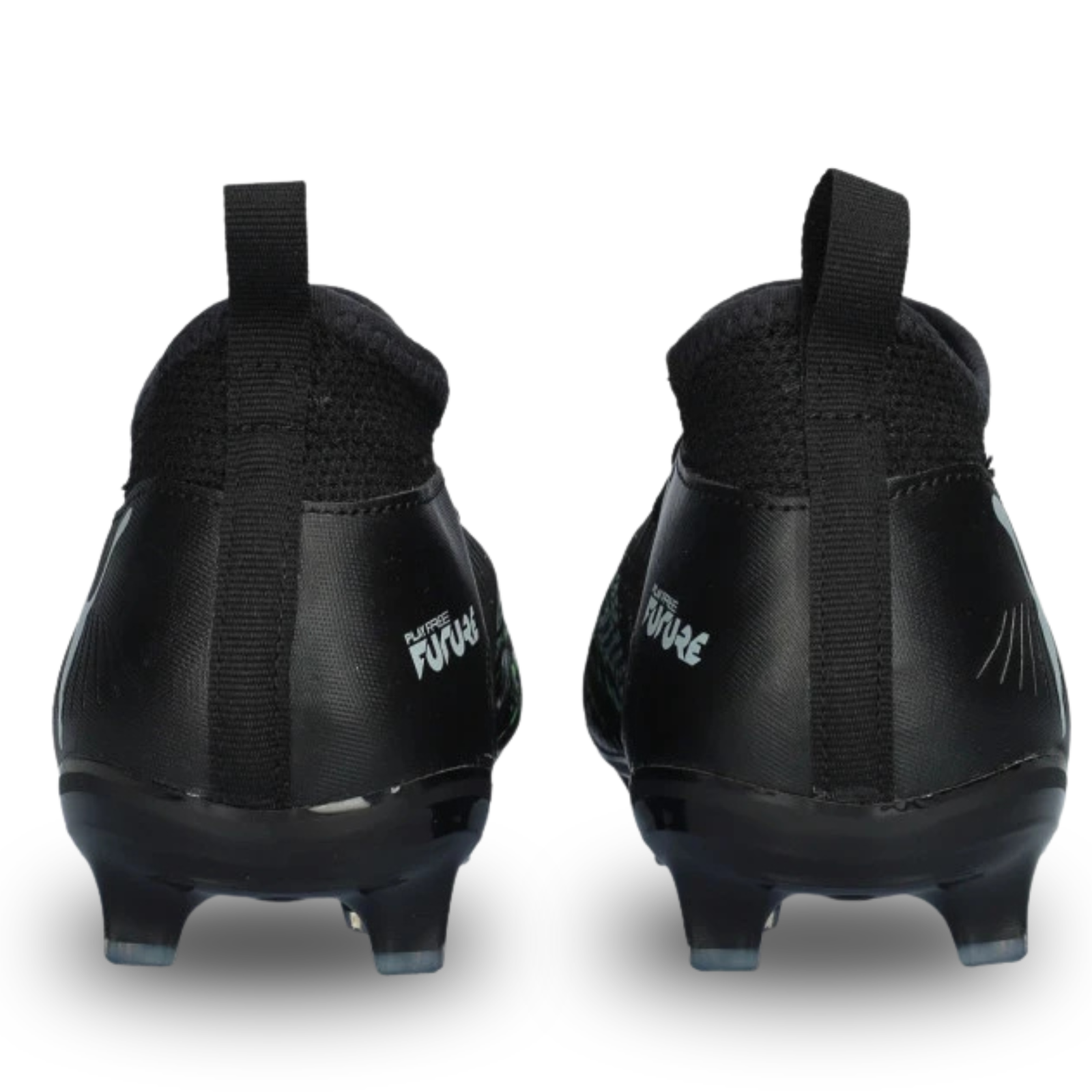 Puma Jr. Future 8 Match FG/AG Soccer Cleats (Puma Black/Fluo Green)